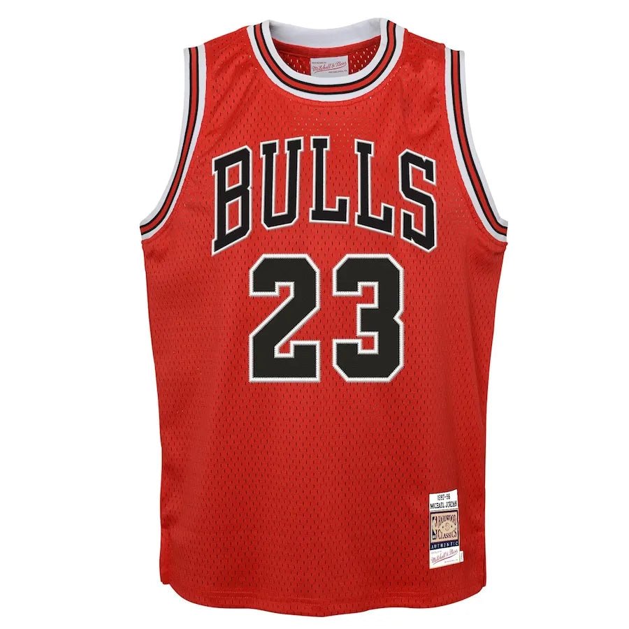 Authentic Michael Jordan Chicago Bulls NBA 1997 Jersey Mitchell & Ness - Tops and Bottoms USA