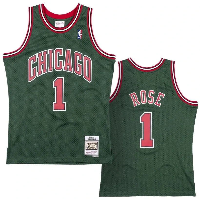 Swingman Derrick Rose Chicago Bulls NBA Jersey Mitchell & Ness - Tops and Bottoms USA