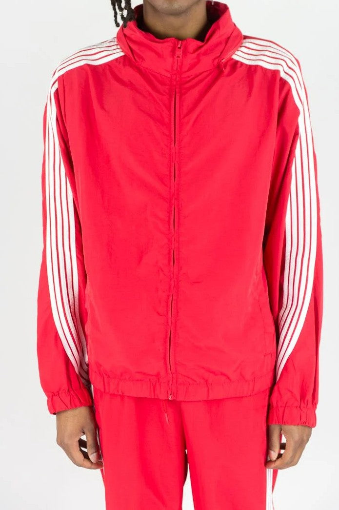 Kid's Striped Nylon Windbreaker Set