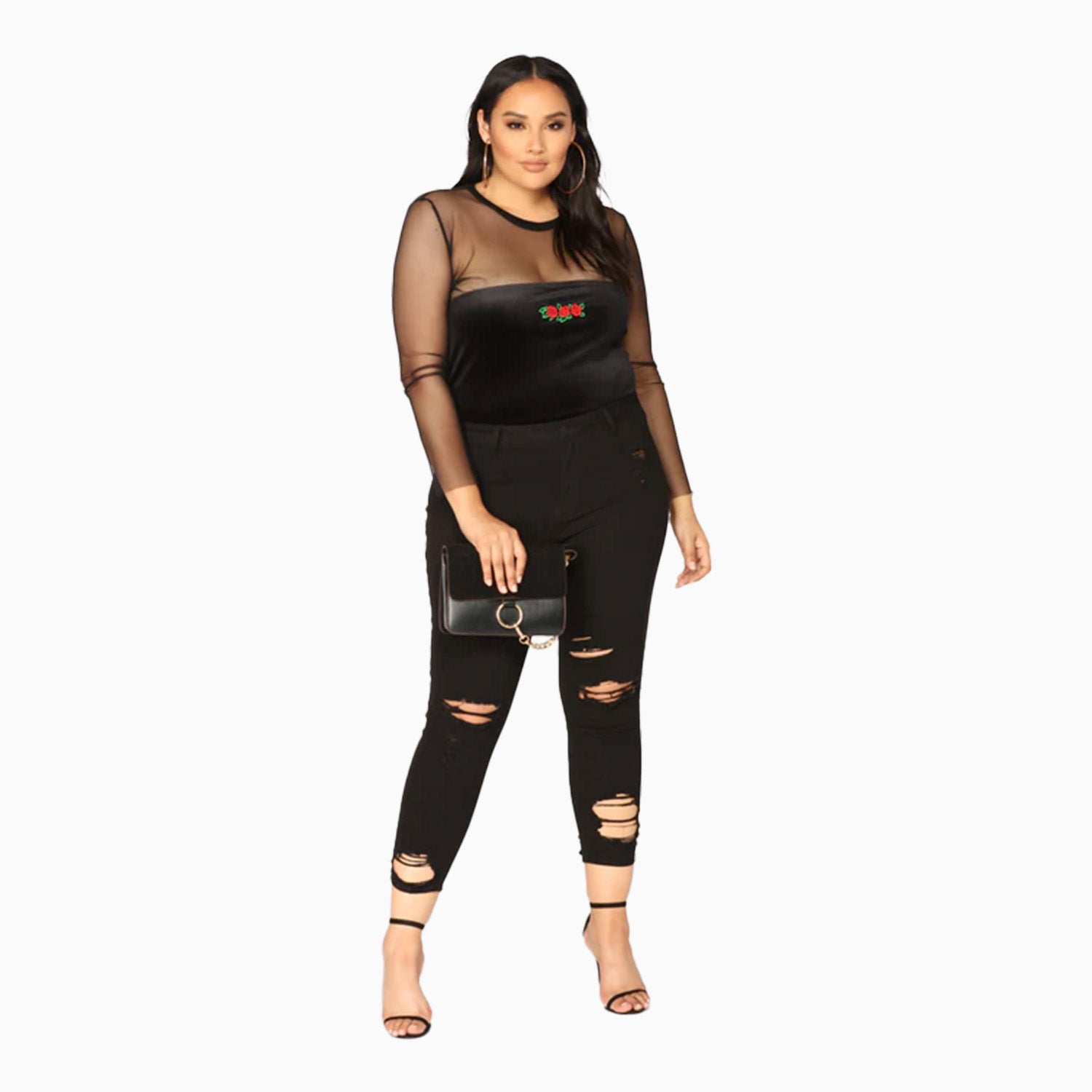 cello-jeans-womens-black-destroyed-ankle-cutout-skinny-pant-ab74422blkp
