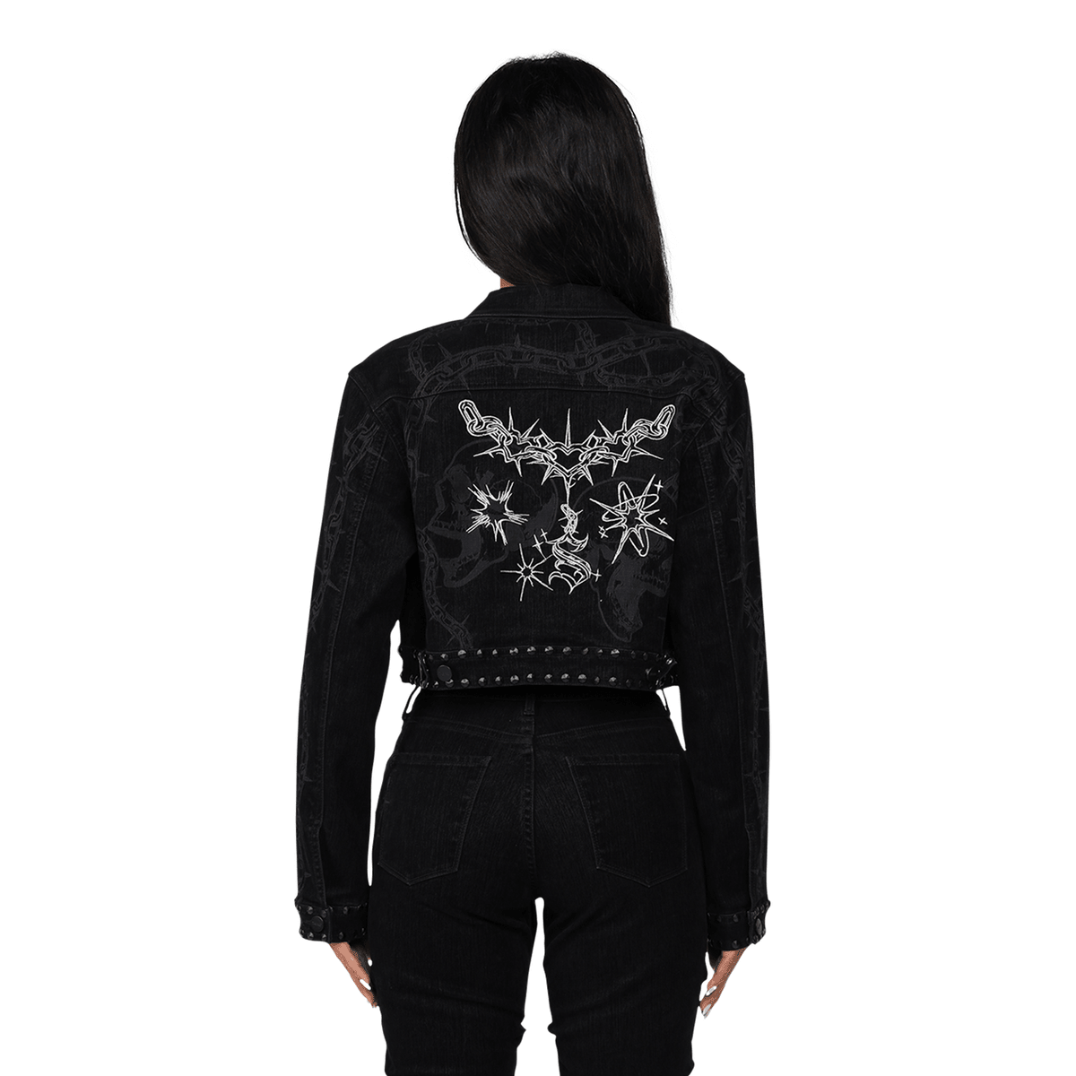 Women's High Rise Flocking Outfit Smoke Rise - Tops and Bottoms USA