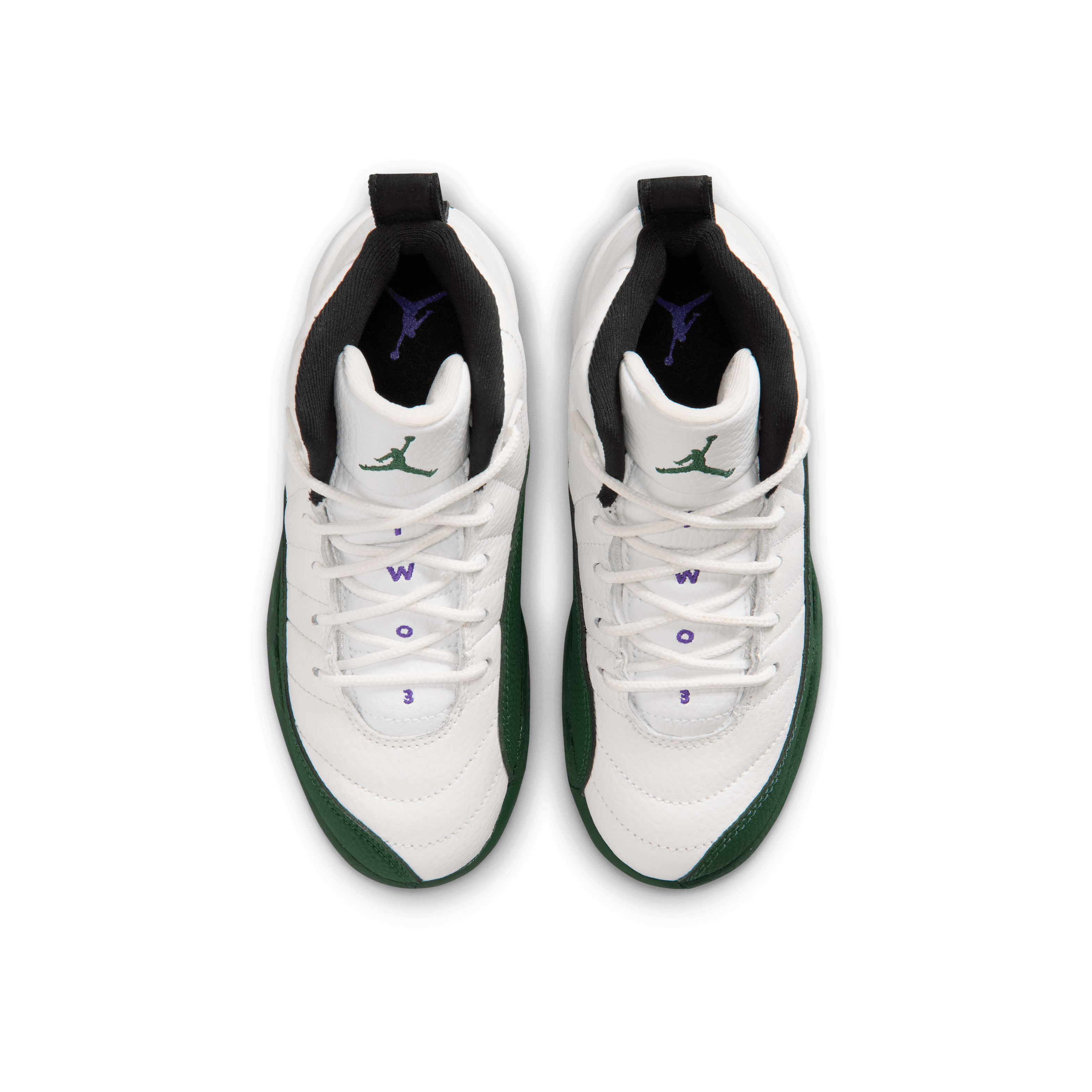 Kid's Jordan 12 Retro "Bucks" Pre School
