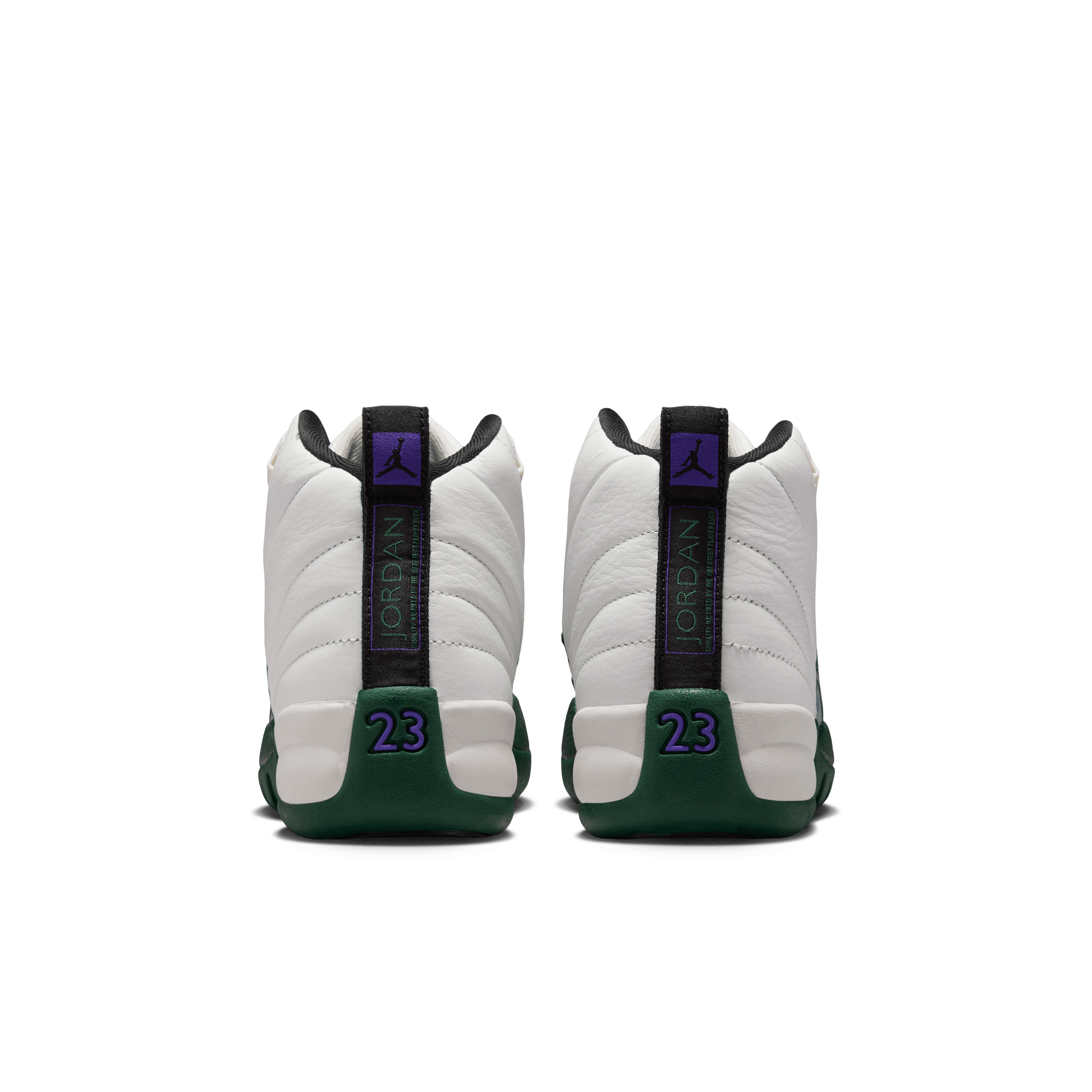 Kid's Air Jordan 12 Retro "Bucks" Grade School