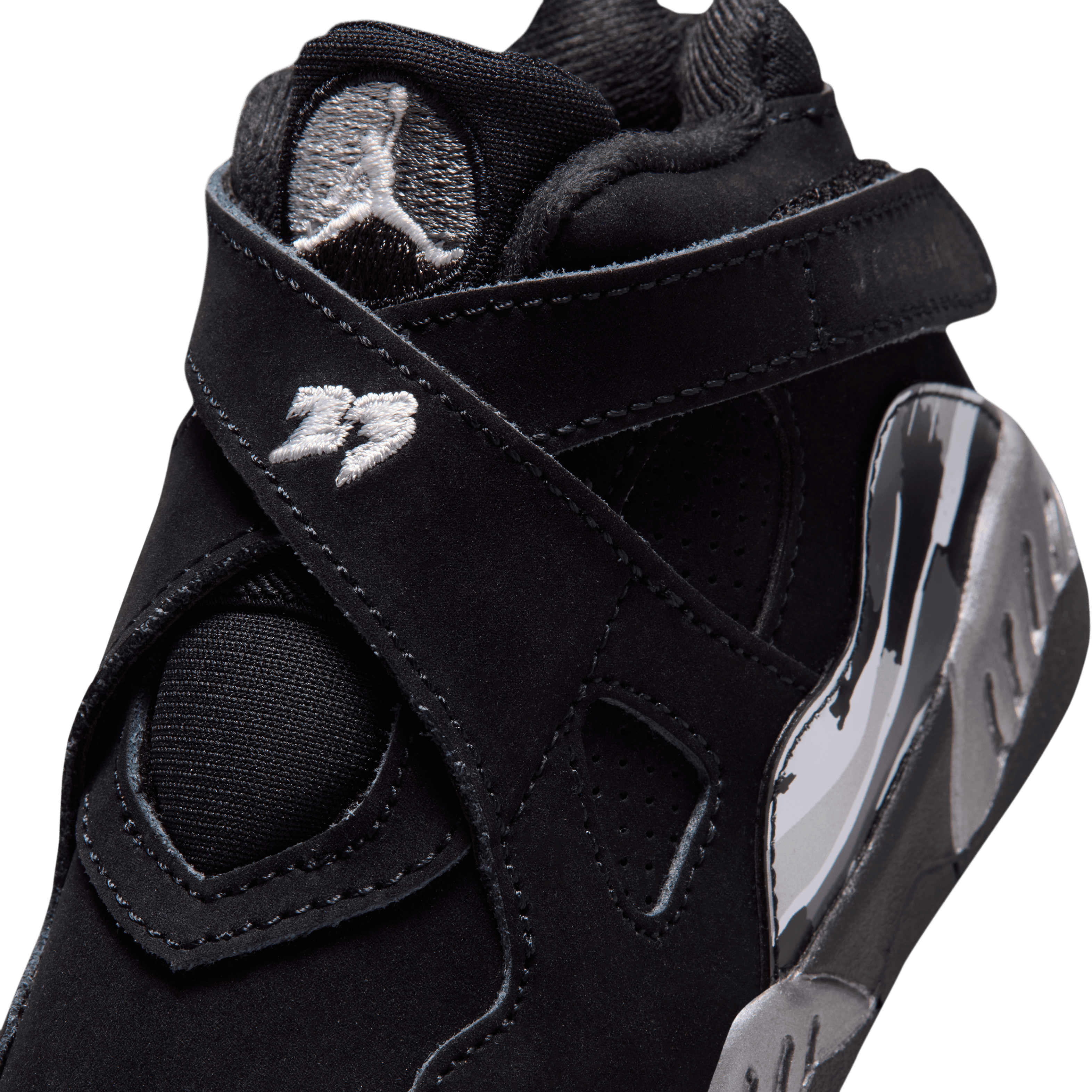 Kid's Jordan 8 Retro "Chrome" Toddlers