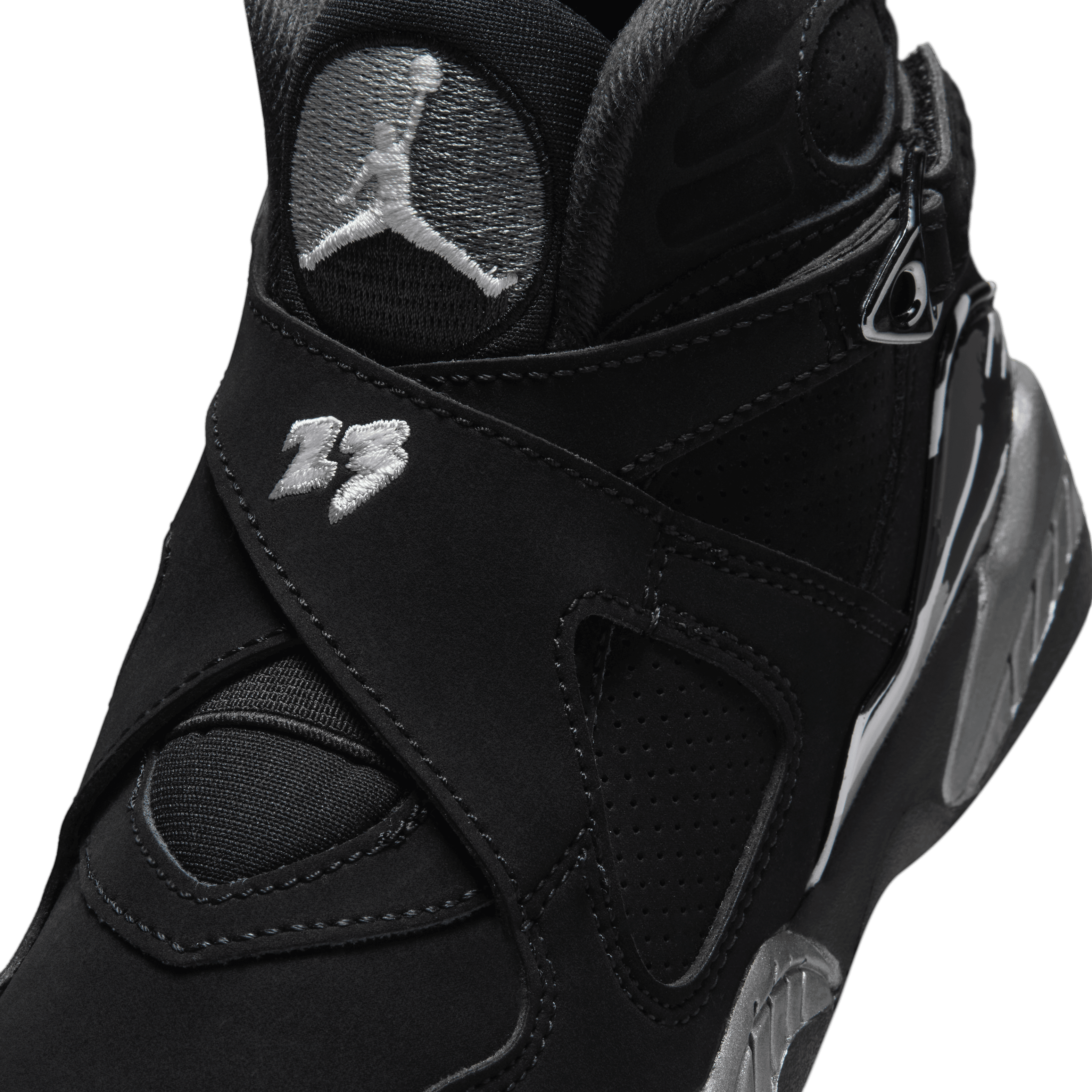 Kid's Air Jordan 8 Retro "Chrome" Pre School
