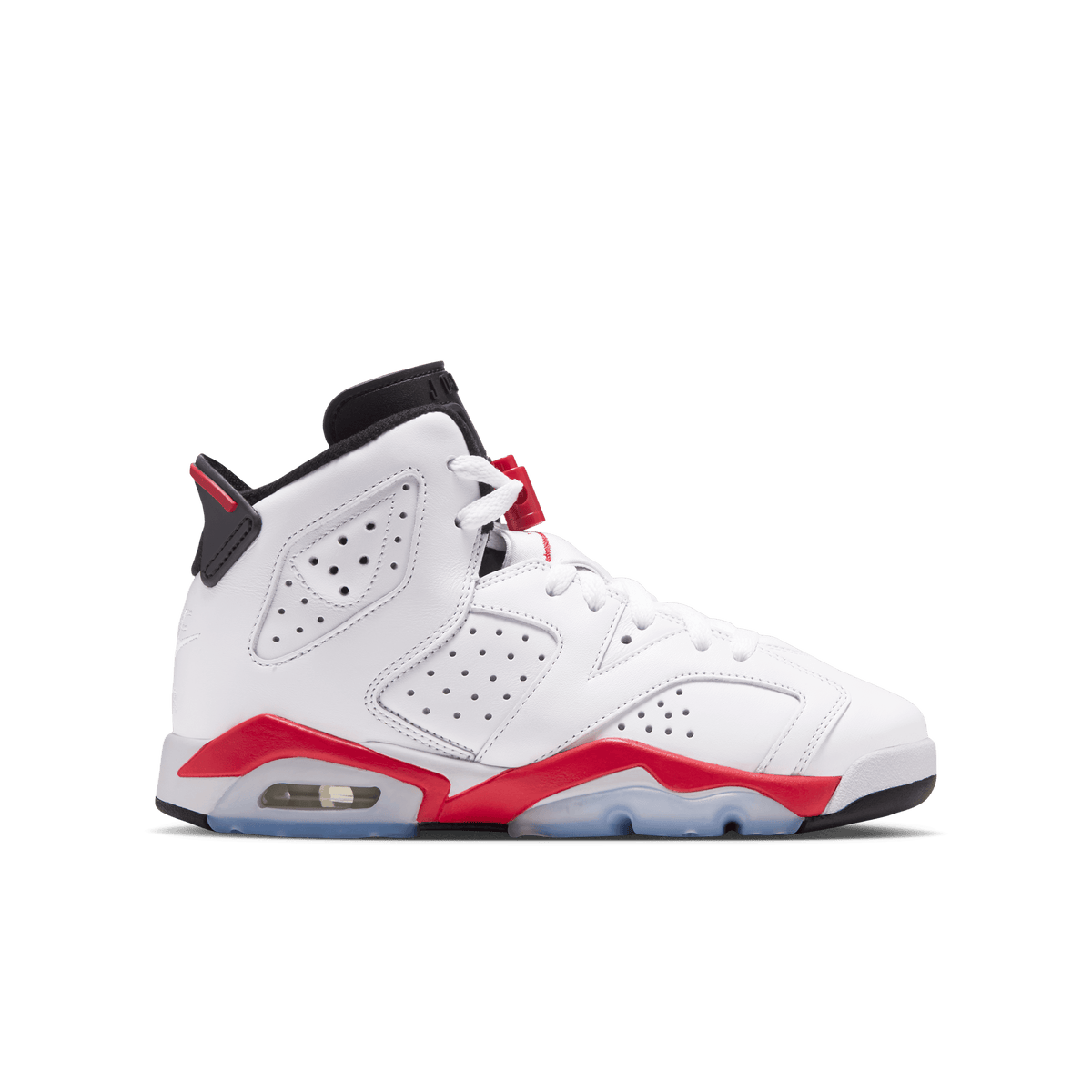 Kid's Air Jordan 6 Retro "White Infrared" Grade School