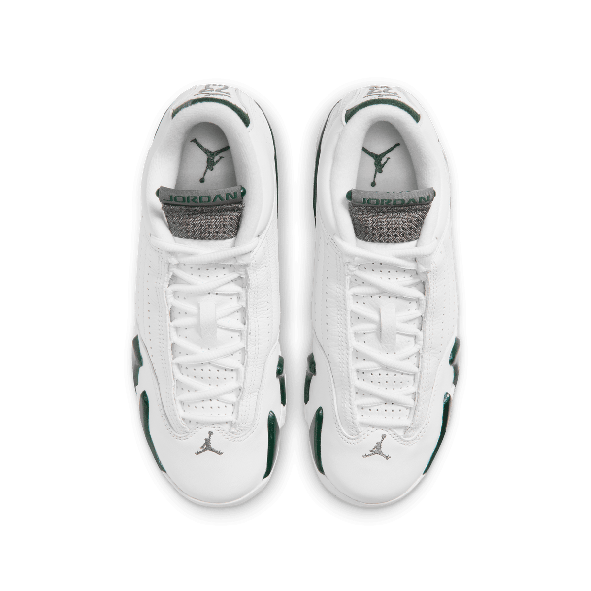 Kid's Air Jordan 14 Retro "Forest Green" Grade School