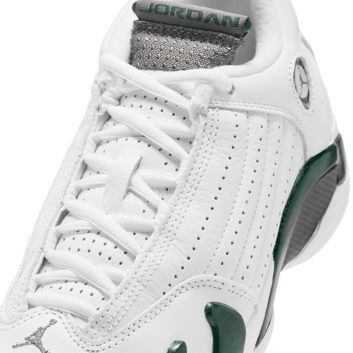 Kid's Air Jordan 14 Retro "Forest Green" Grade School