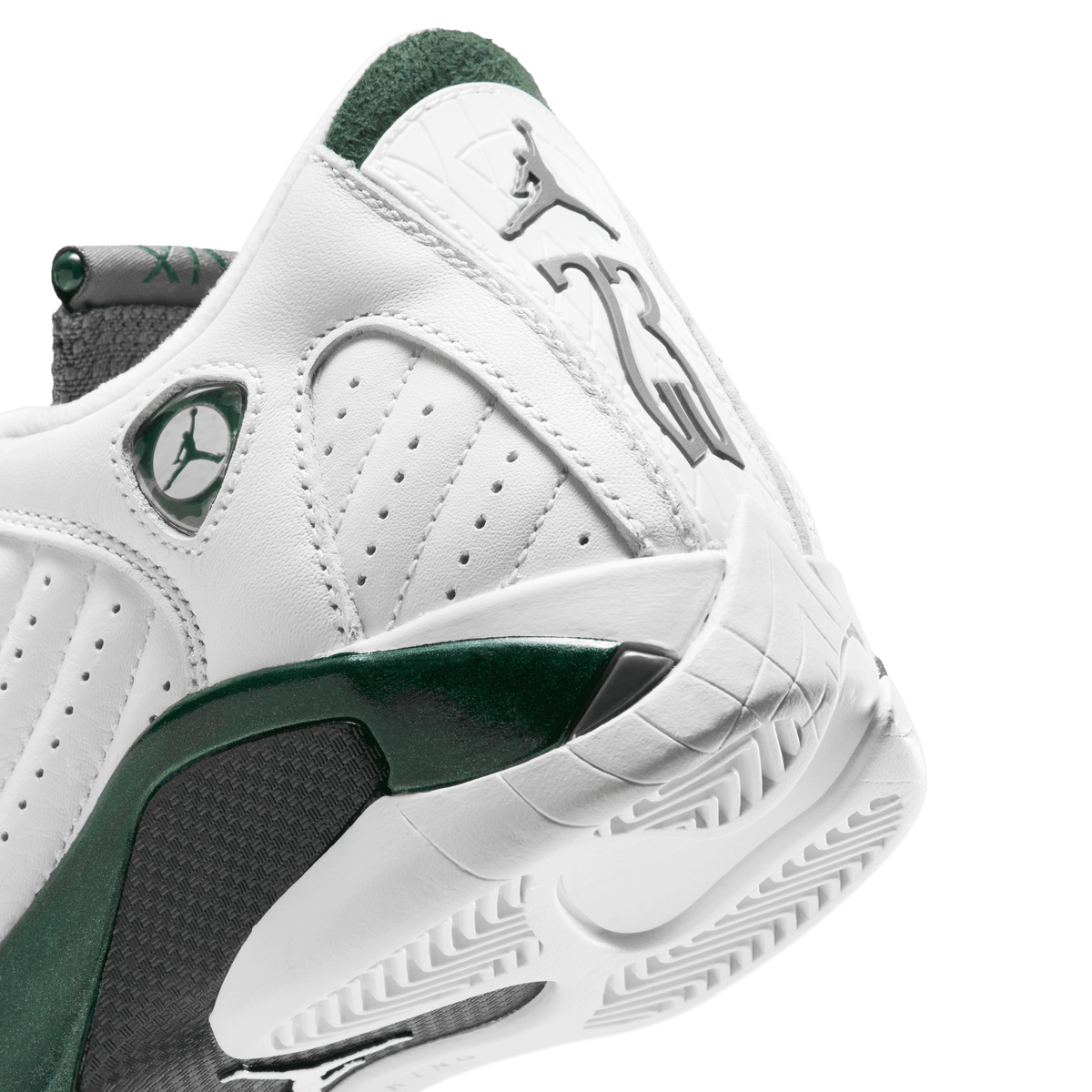 Kid's Air Jordan 14 Retro "Forest Green" Grade School