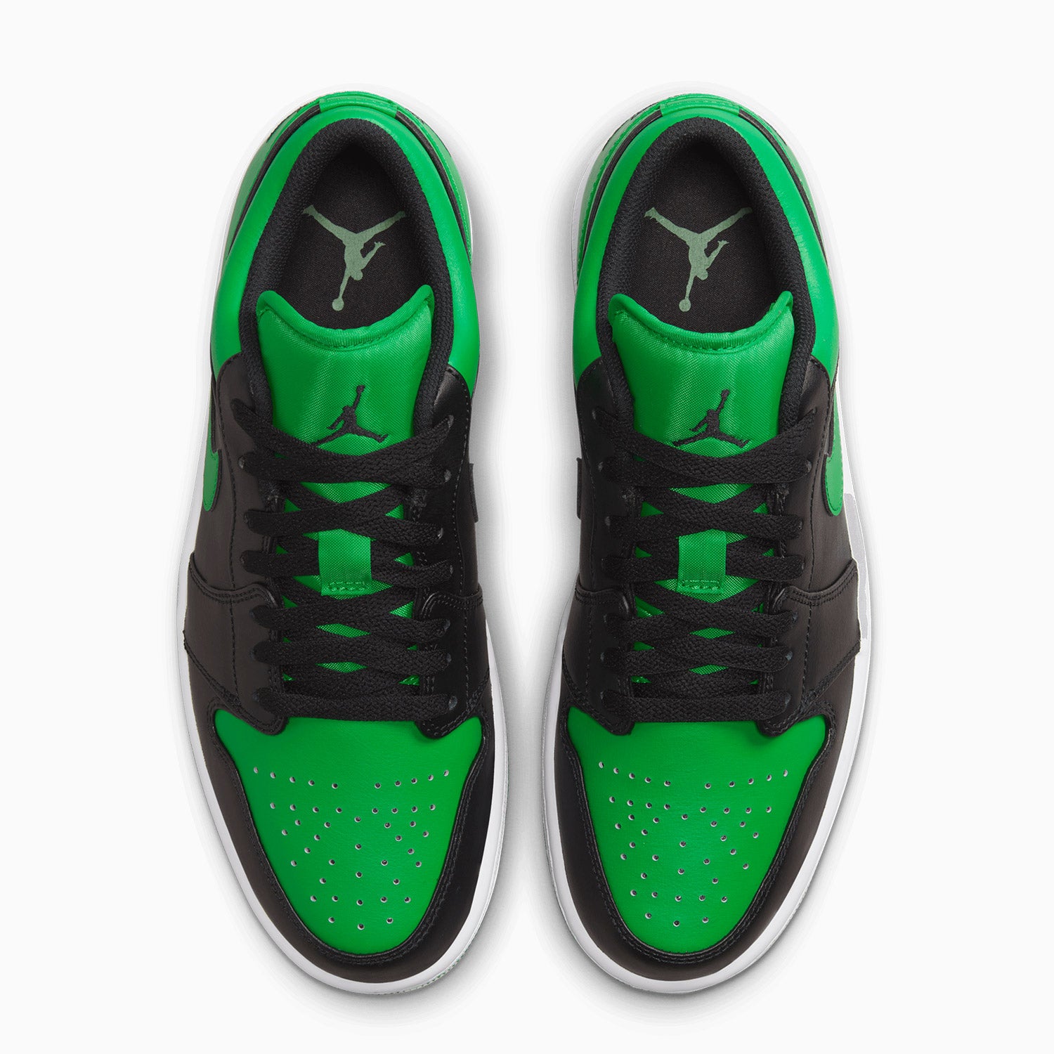 mens-air-jordan-1-low-lucky-green-shoes-553558-065