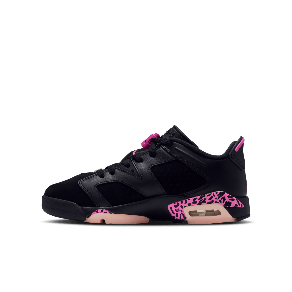 Kid's Air Jordan 6 Retro Low "Fierce Pink" Grade School