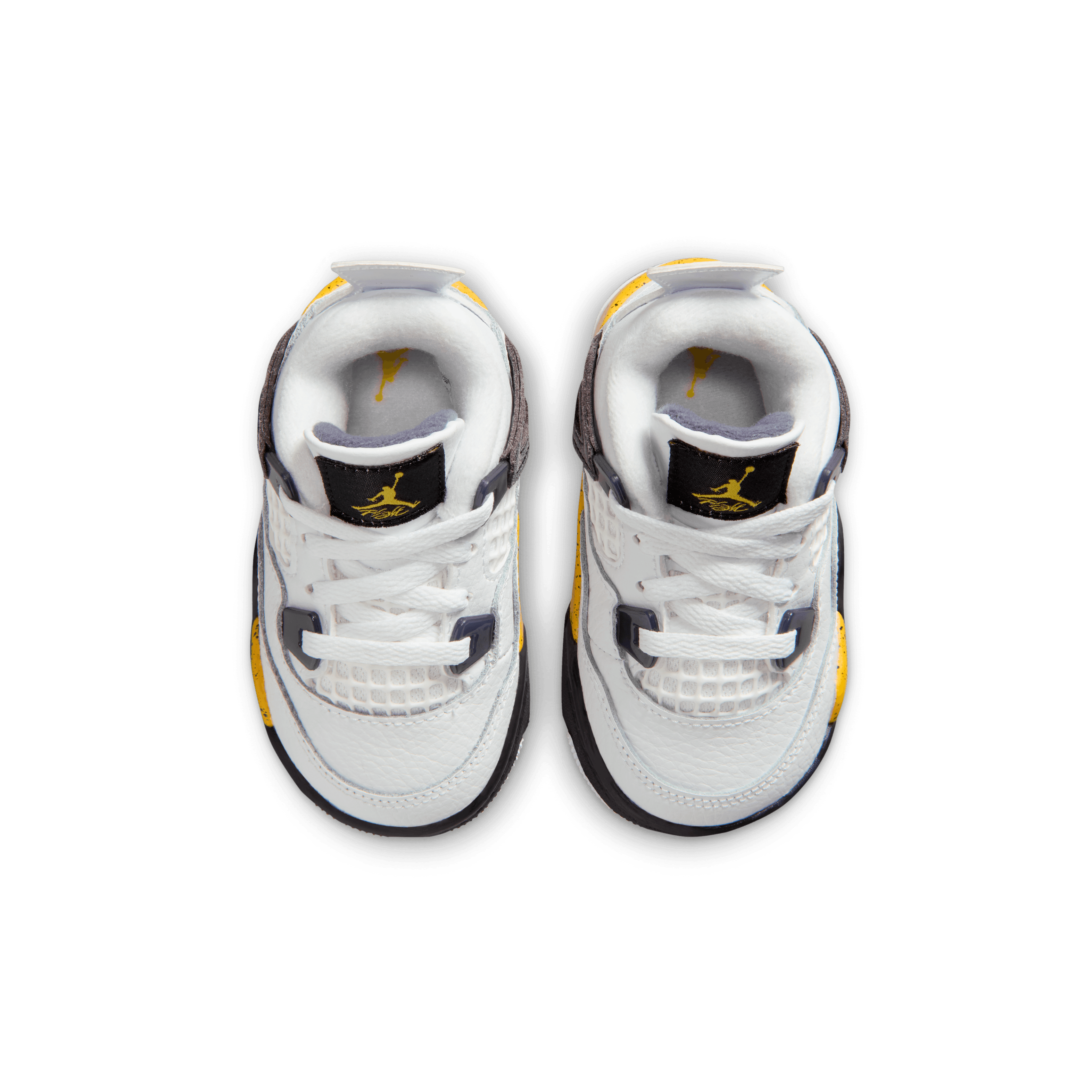 Kid's Air Jordan 4 Retro "Tour Yellow" Toddlers