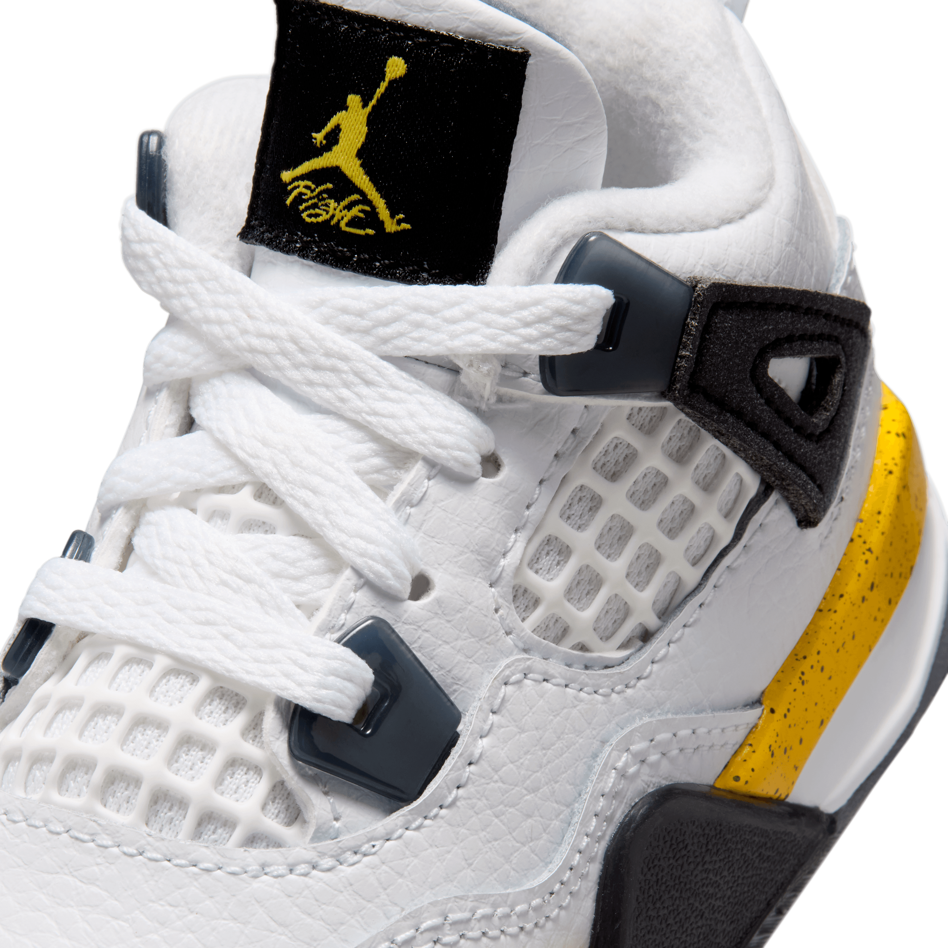 Kid's Air Jordan 4 Retro "Tour Yellow" Toddlers