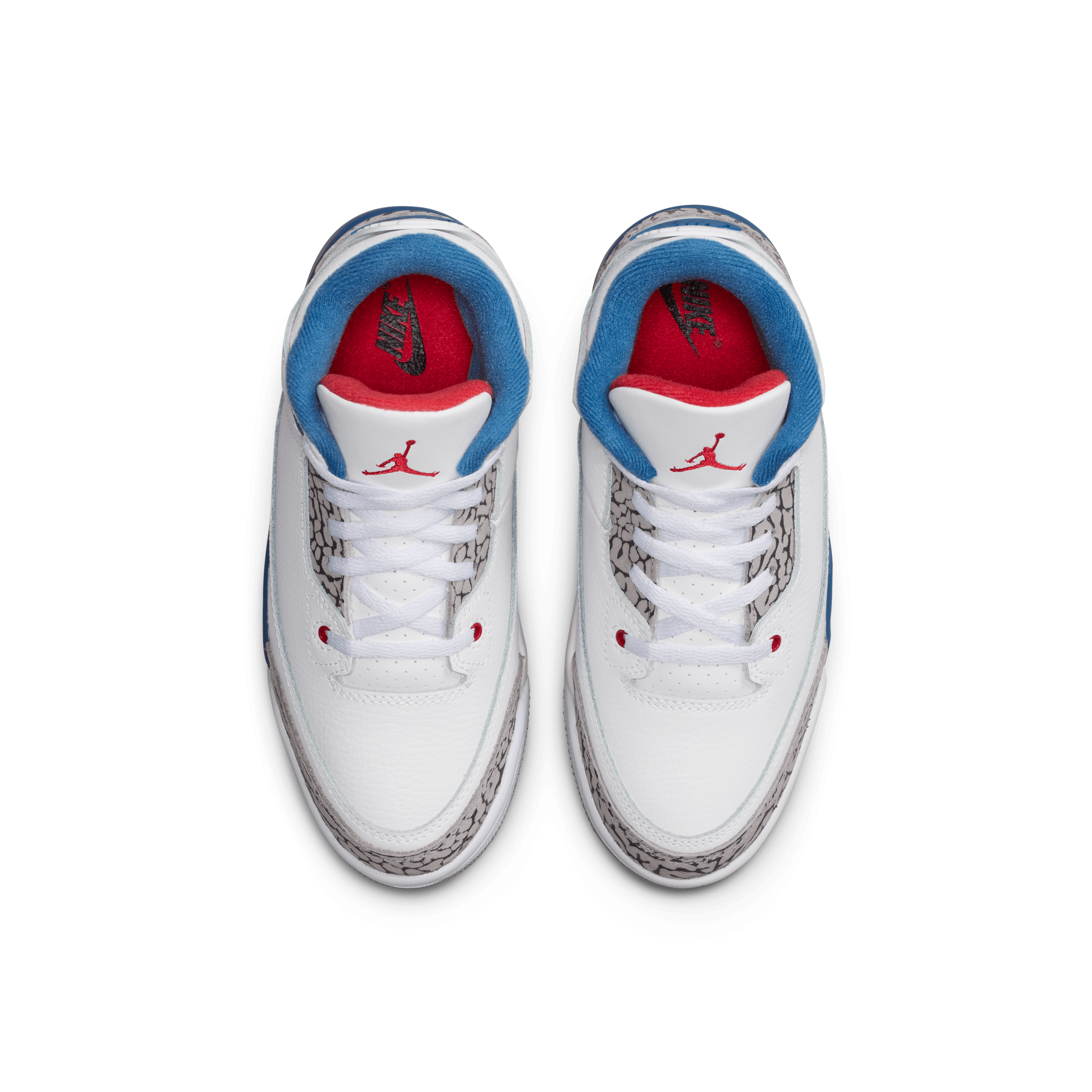 Kid's Jordan 3 Retro "True Blue" Pre School