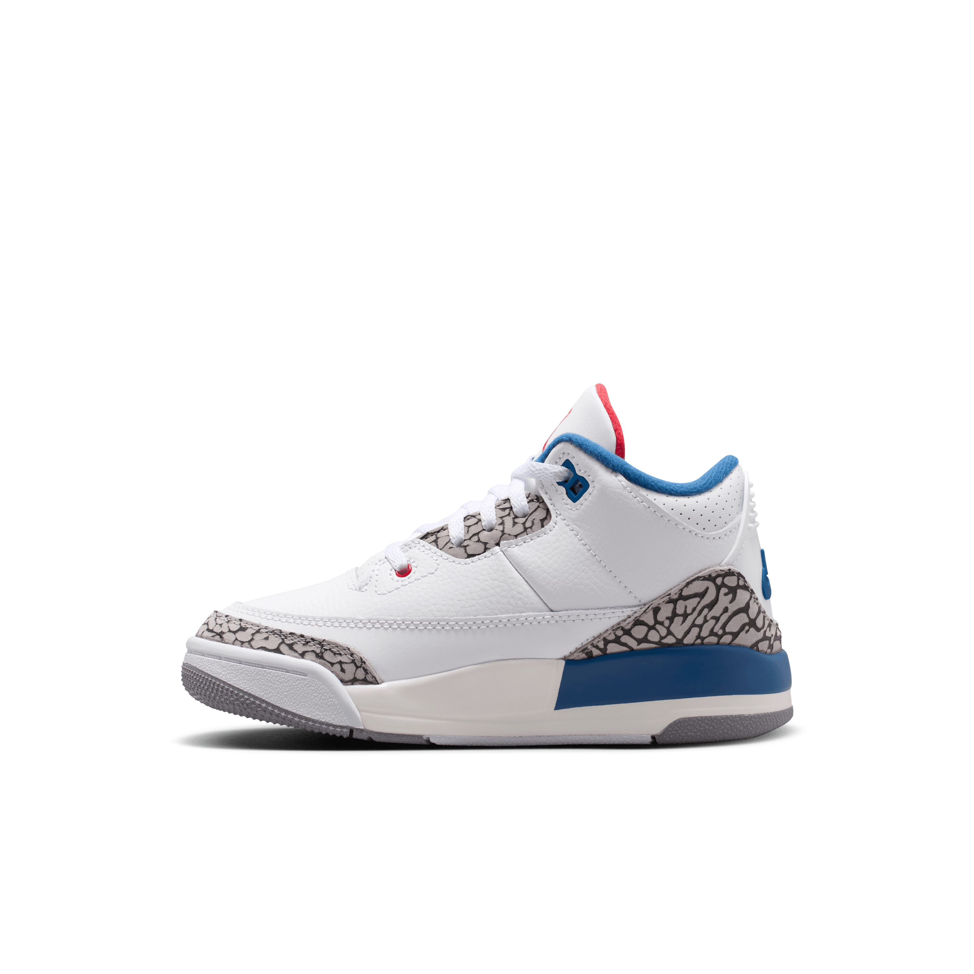 Kid's Jordan 3 Retro "True Blue" Pre School