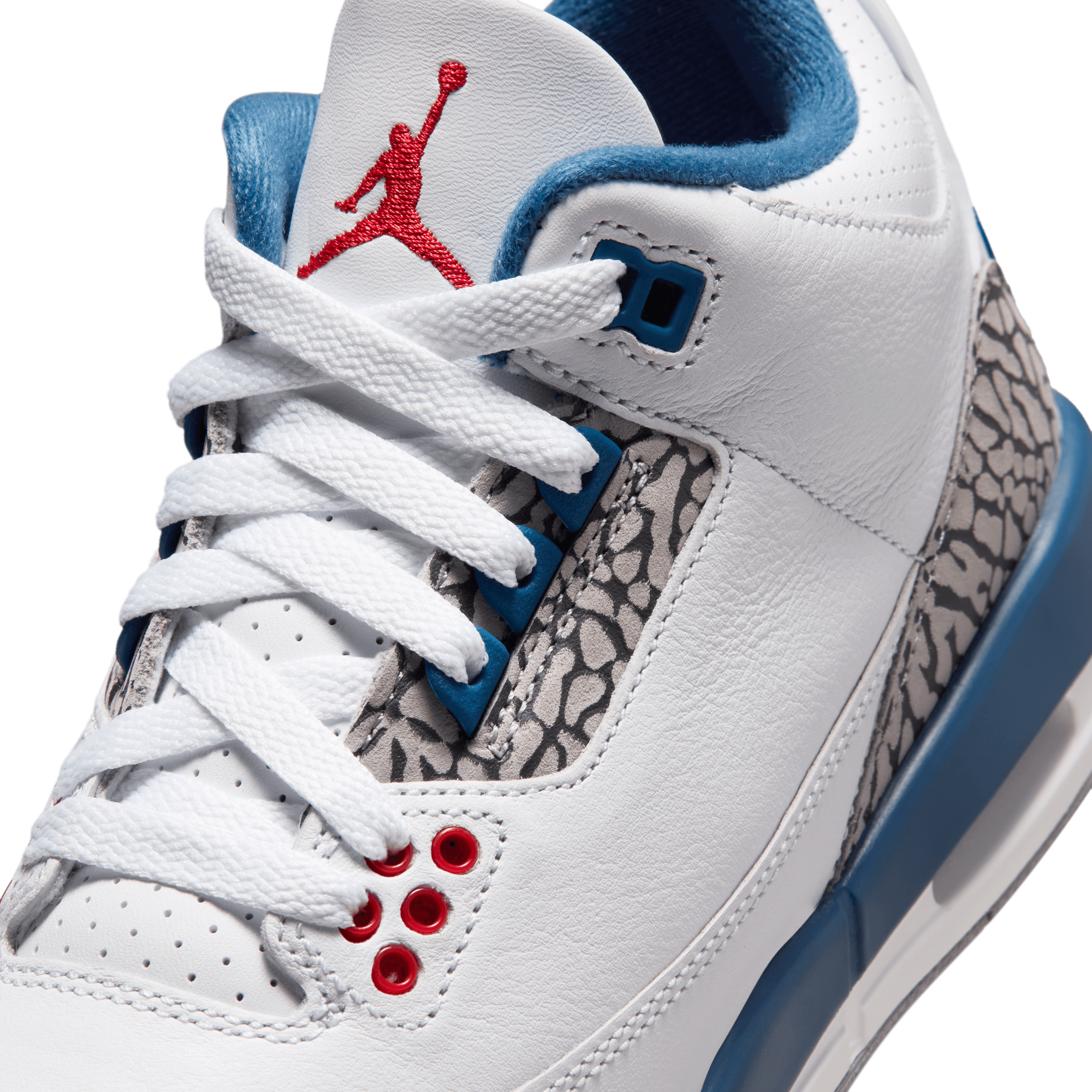 Kid's Air Jordan 3 Retro "True Blue" Grade School