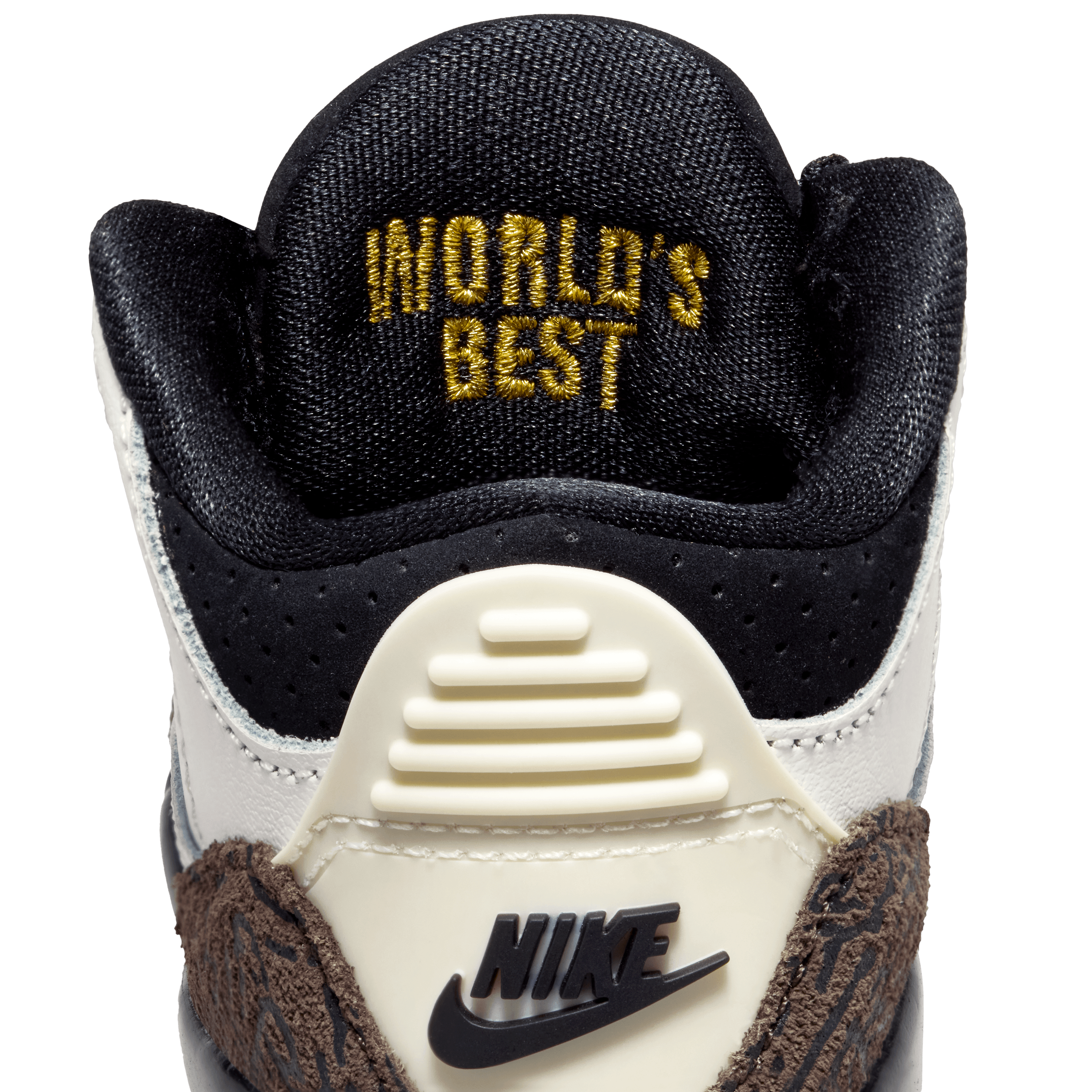 Kid's Jordan 3 Retro "World's Best Dad" Toddlers