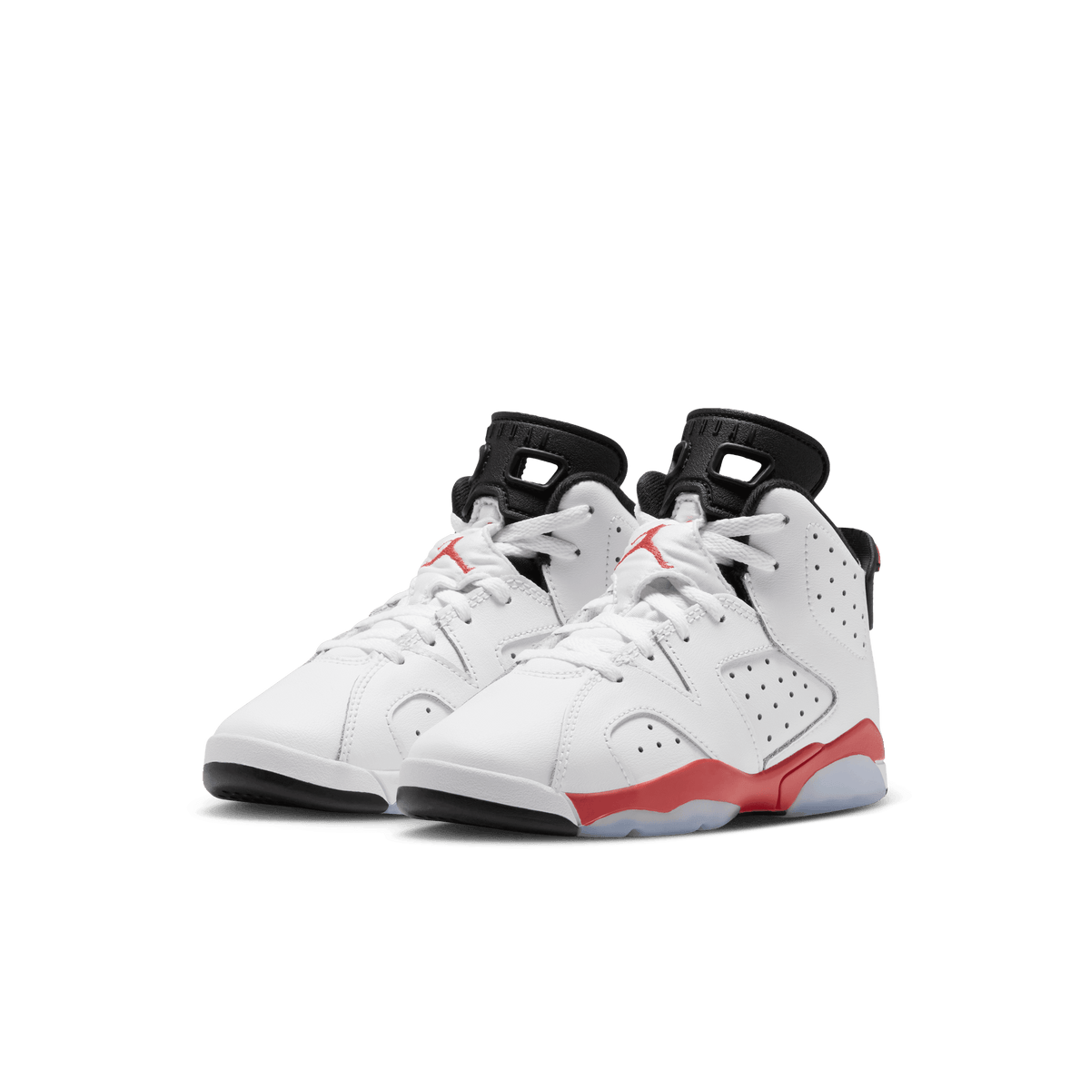 Kid's Air Jordan 6 Retro "Infrared White" Pre School