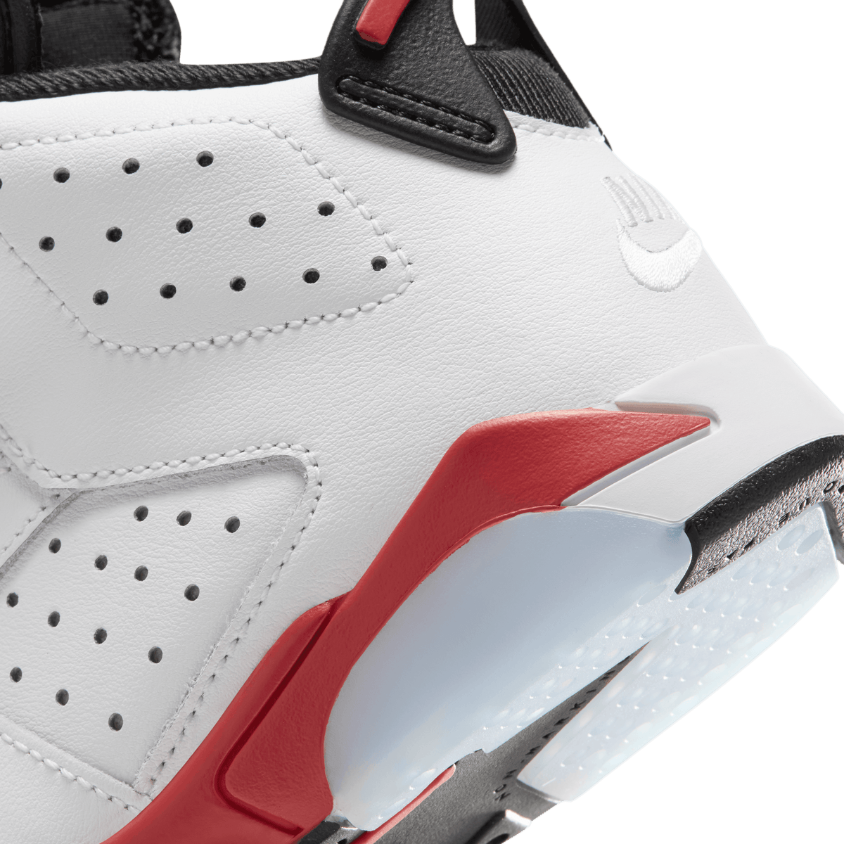 Kid's Air Jordan 6 Retro "Infrared White" Pre School