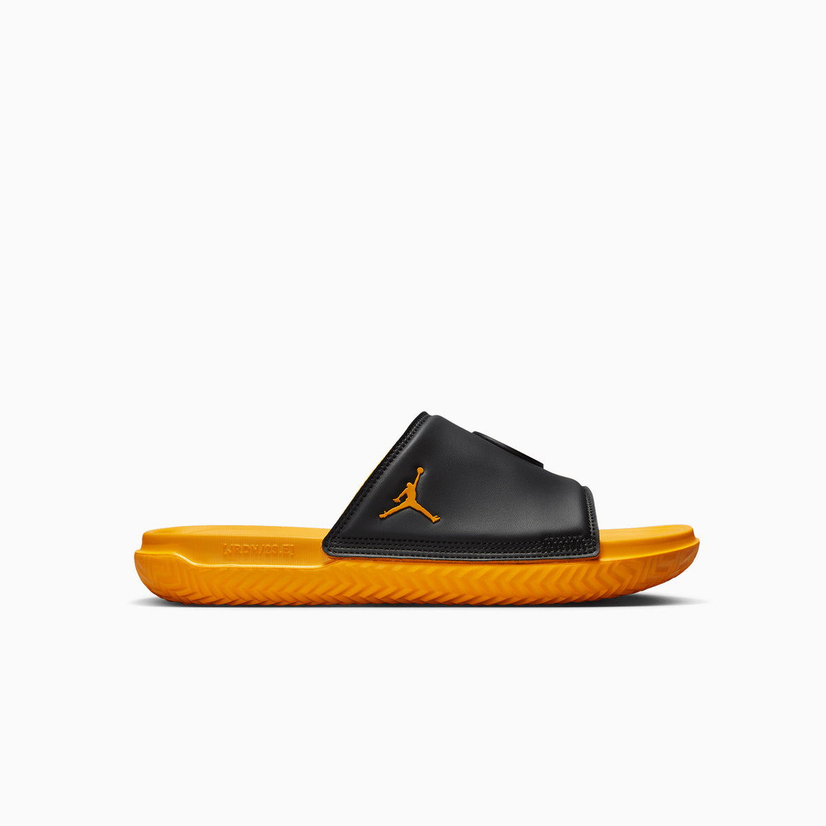 Jordan Slide Sandals - Black and Yellow Air Jordan Hydro Slide 4  main image 2