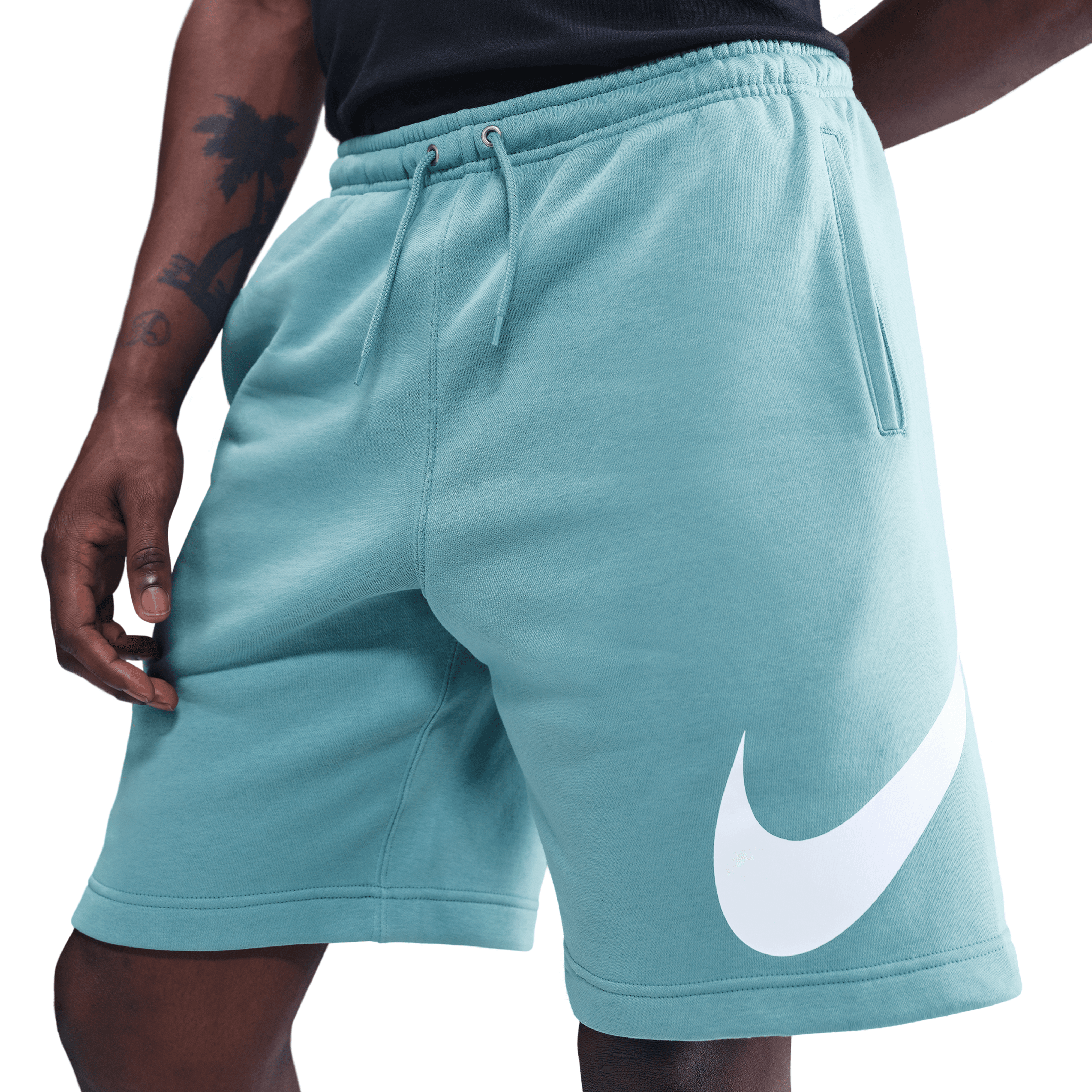 Men's Sportswear Swoosh T-Shirt and Shorts Outfit Nike - Tops and Bottoms USA
