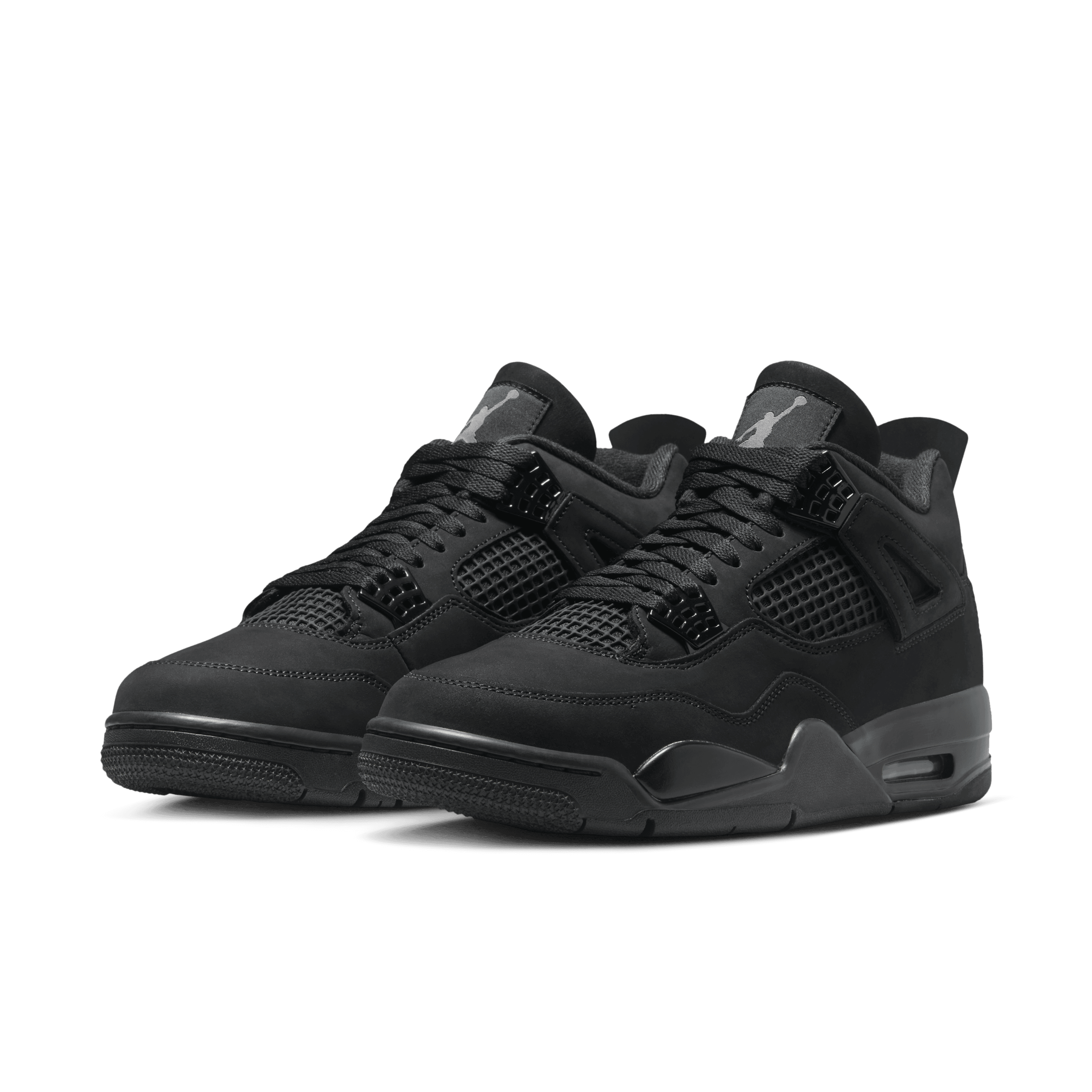 Men's Air Jordan 4 Retro "Black Cat" Jordan - Tops and Bottoms USA