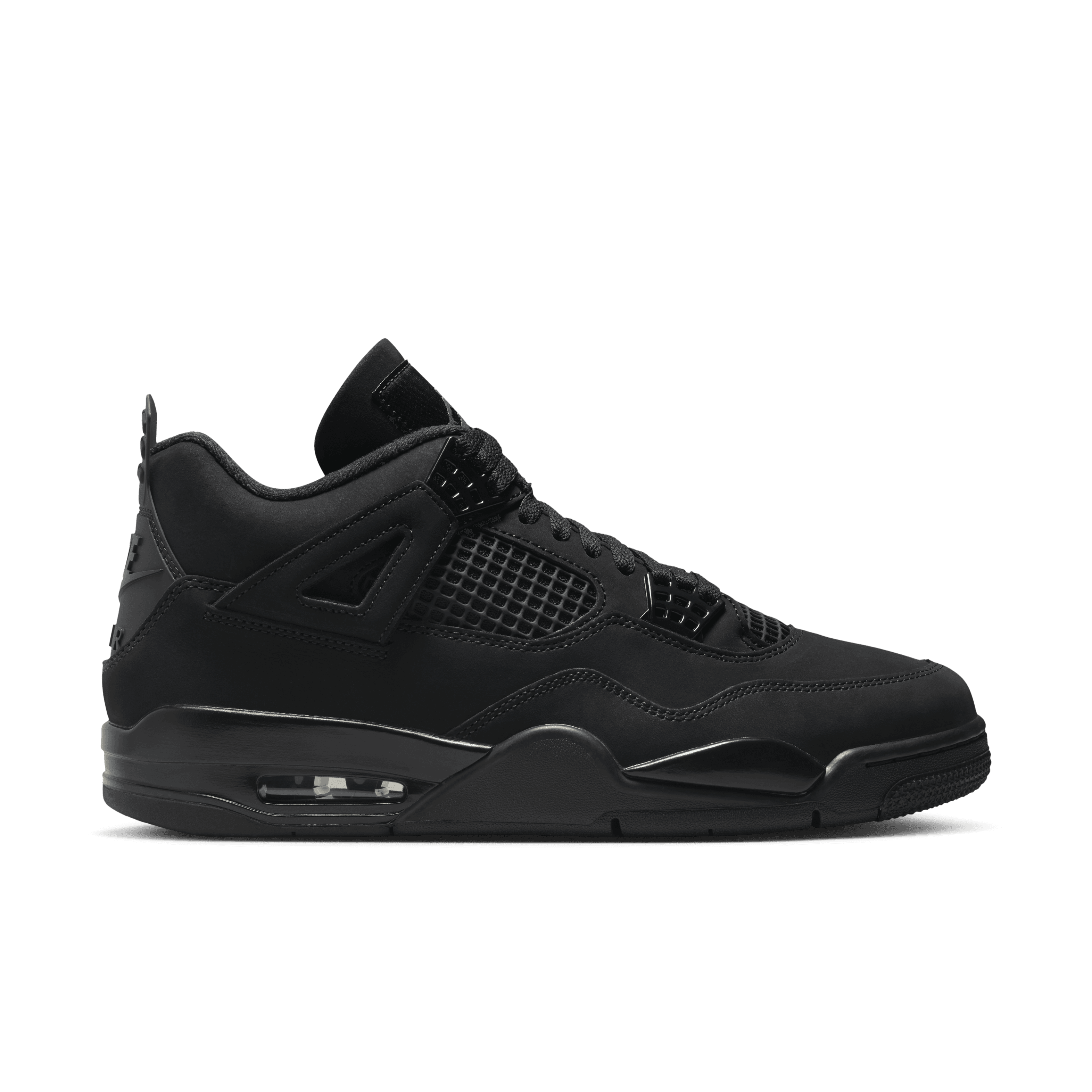 Men's Air Jordan 4 Retro "Black Cat" Jordan - Tops and Bottoms USA