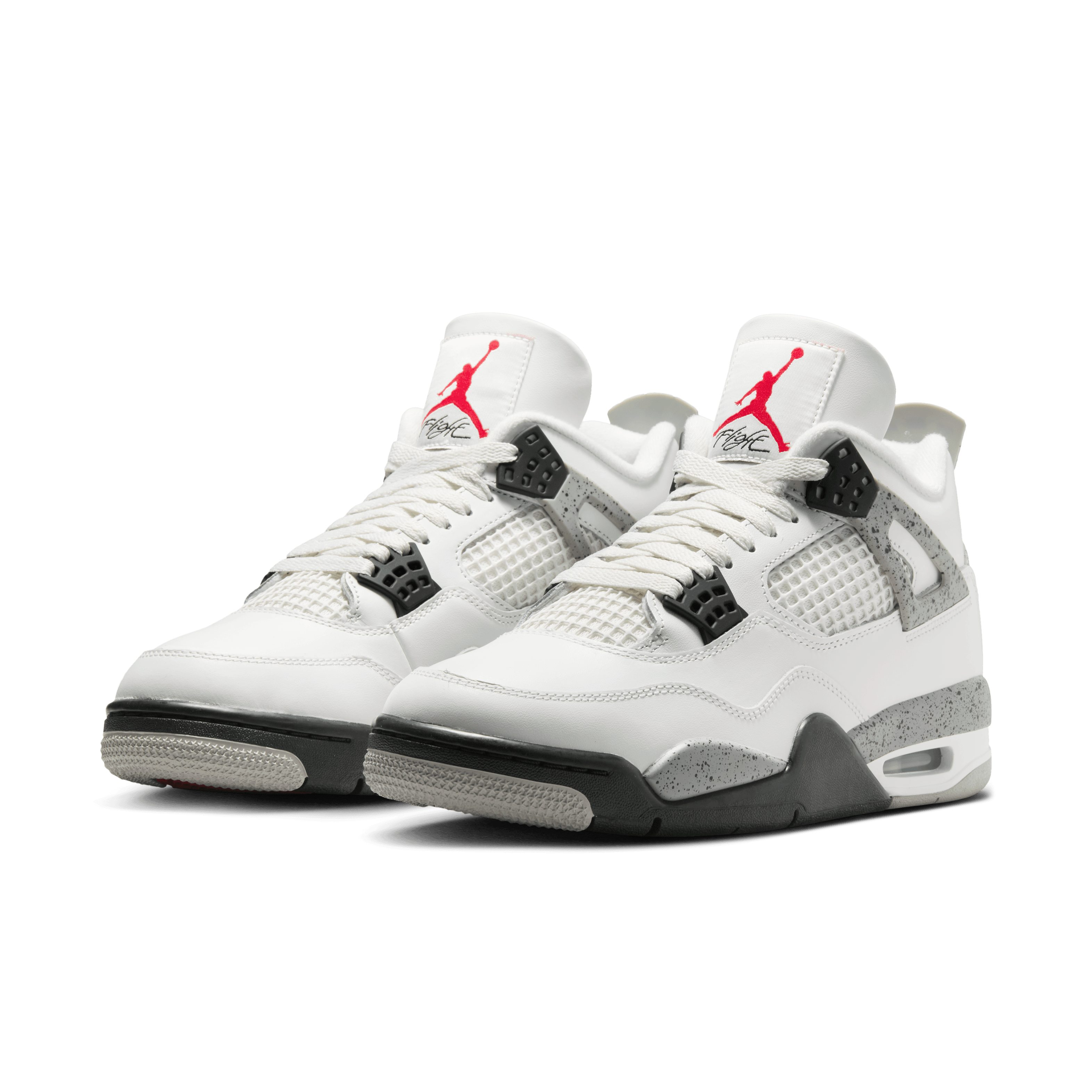 Men's Air Jordan 4 Retro "White Cement" Jordan - Tops and Bottoms USA