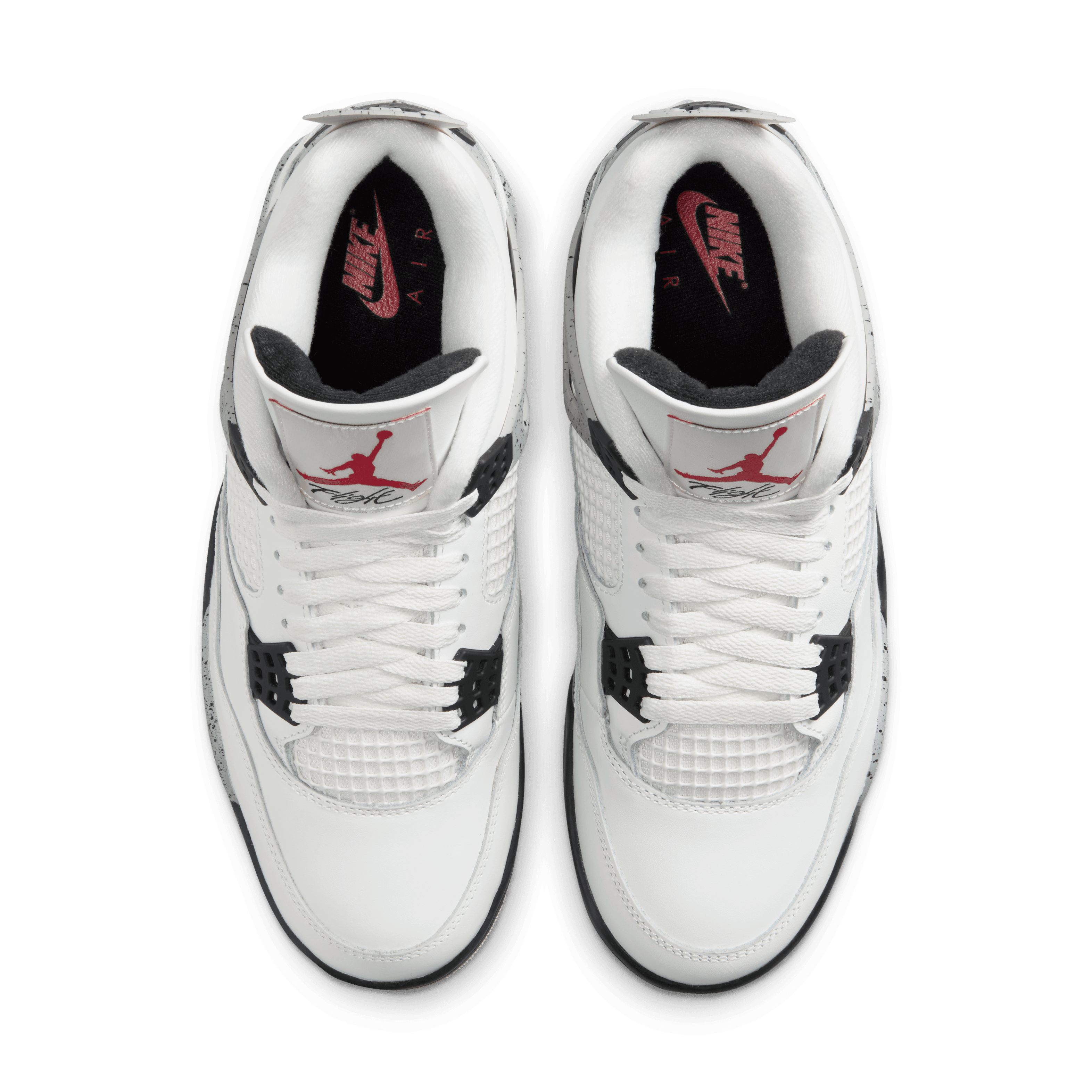 Men's Air Jordan 4 Retro "White Cement" Jordan - Tops and Bottoms USA