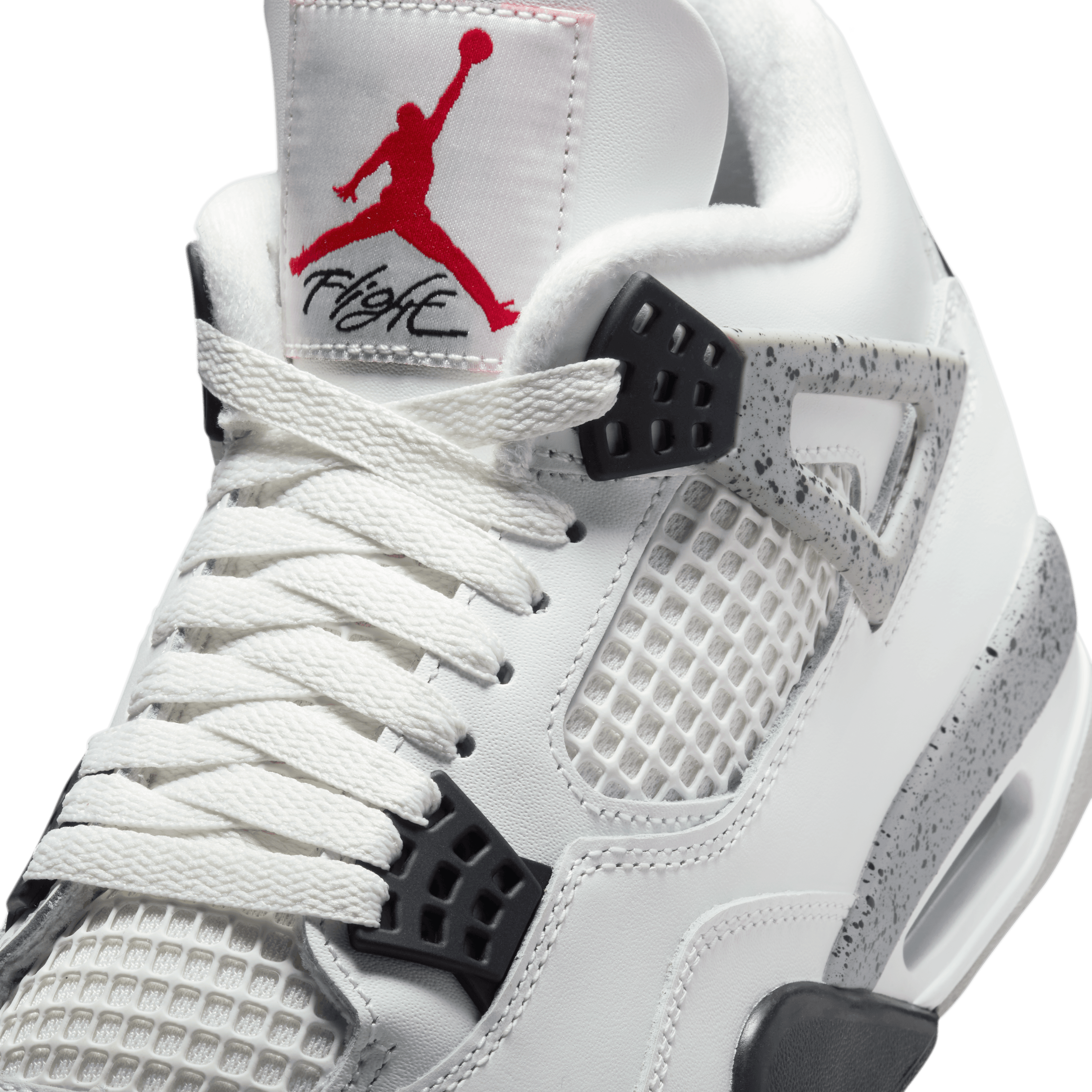 Men's Air Jordan 4 Retro "White Cement" Jordan - Tops and Bottoms USA