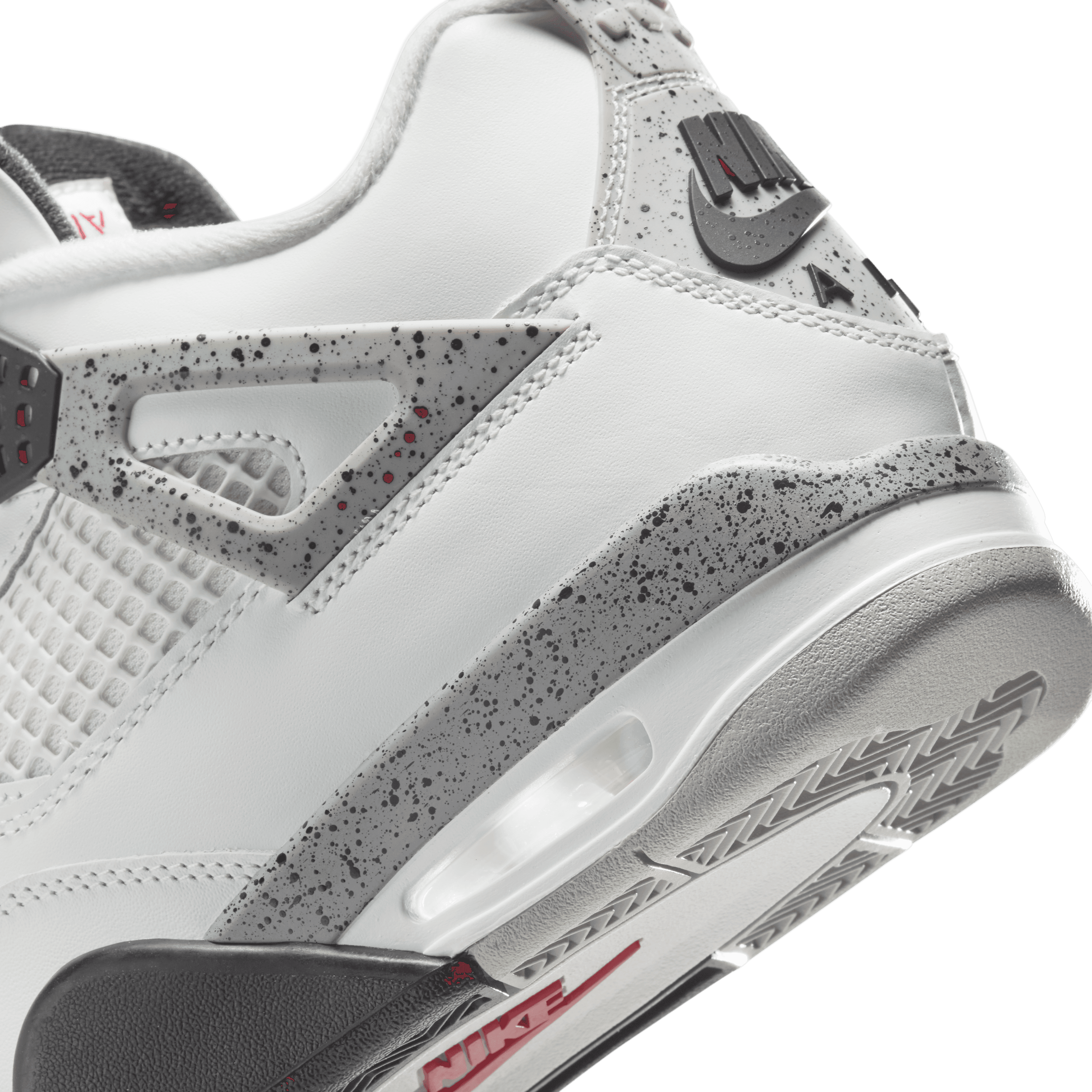 Men's Air Jordan 4 Retro "White Cement" Jordan - Tops and Bottoms USA