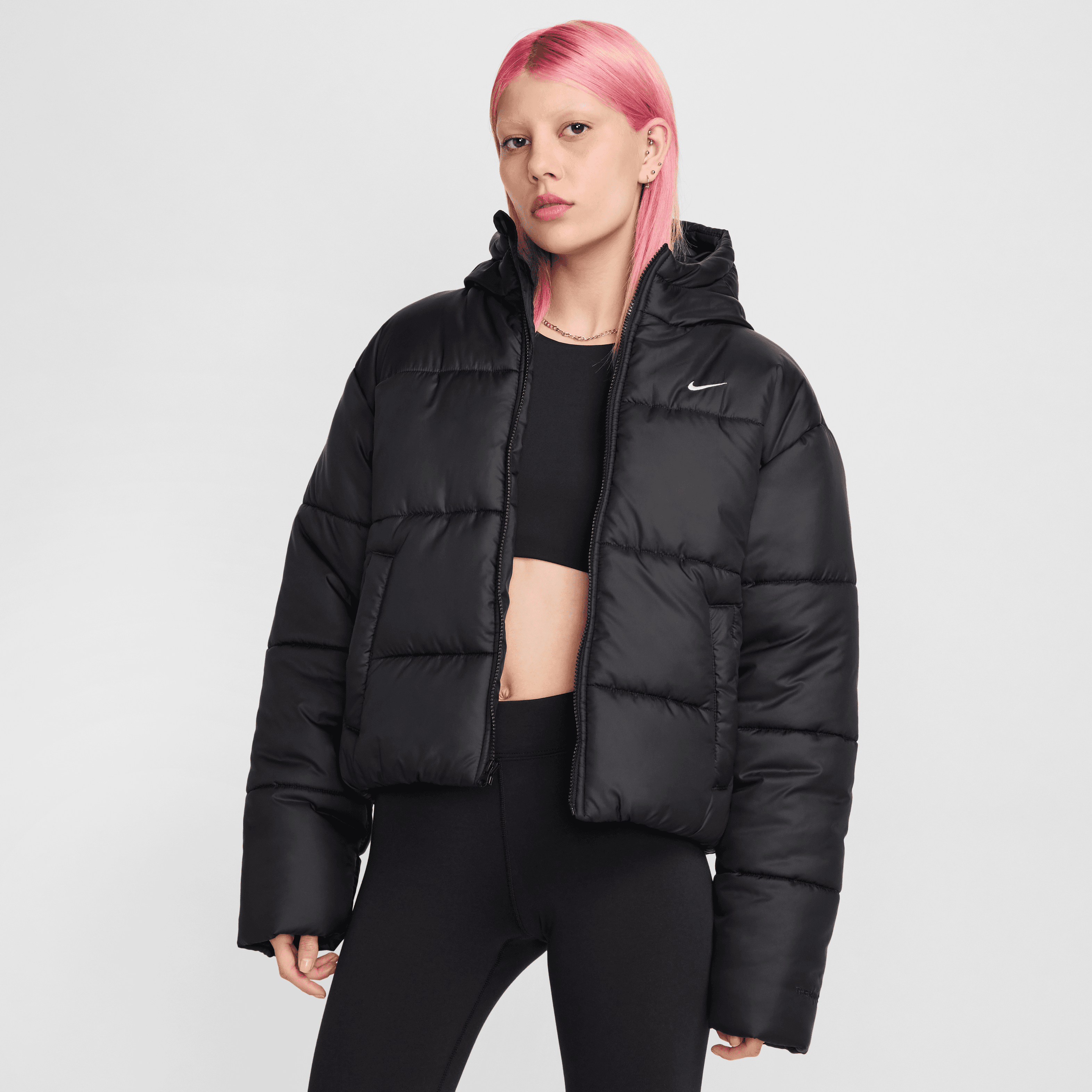 Women's Sportswear Classic Puffer Jacket Nike - Tops and Bottoms USA
