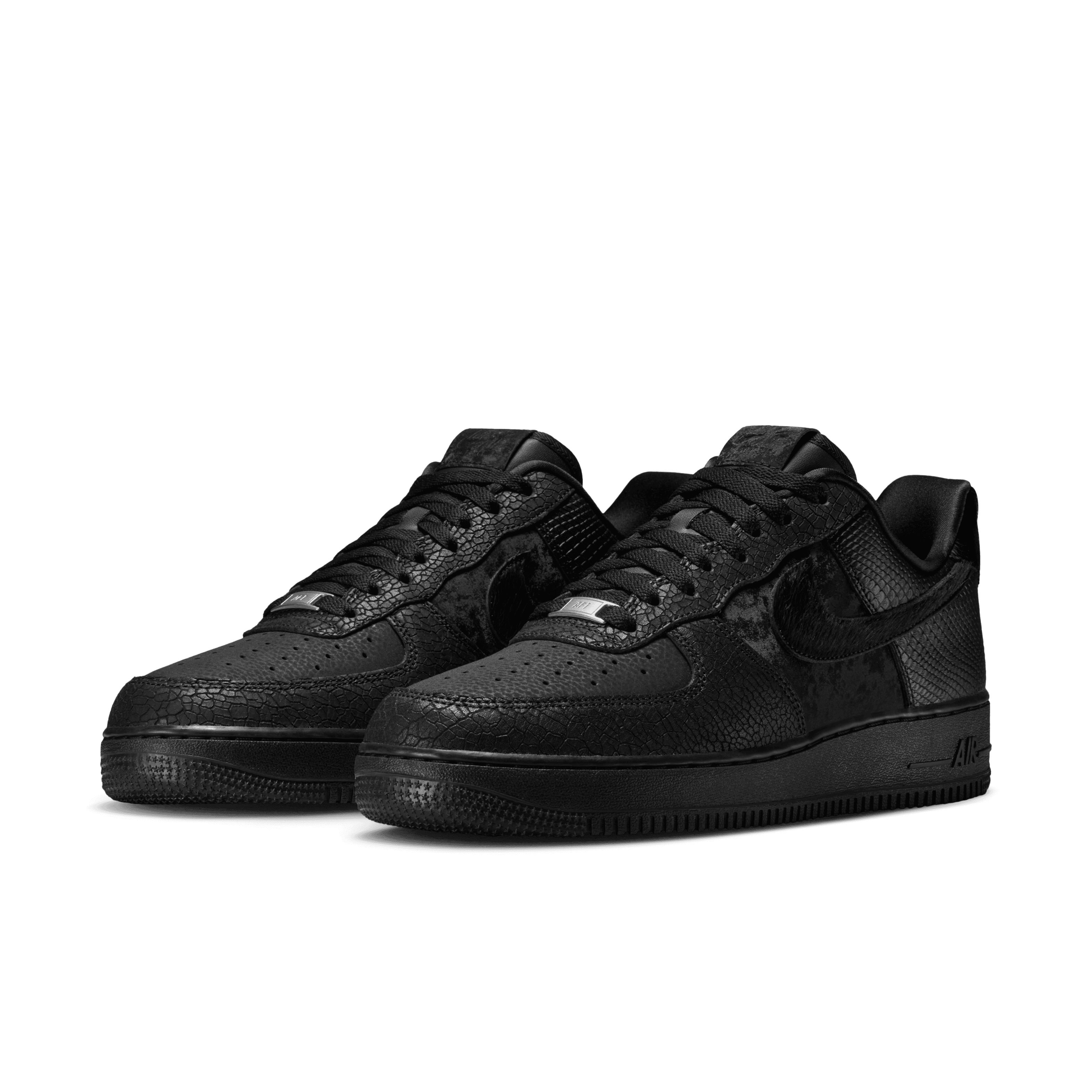 Men's Air Force 1 07 LX "3X Celebration Triple Black"