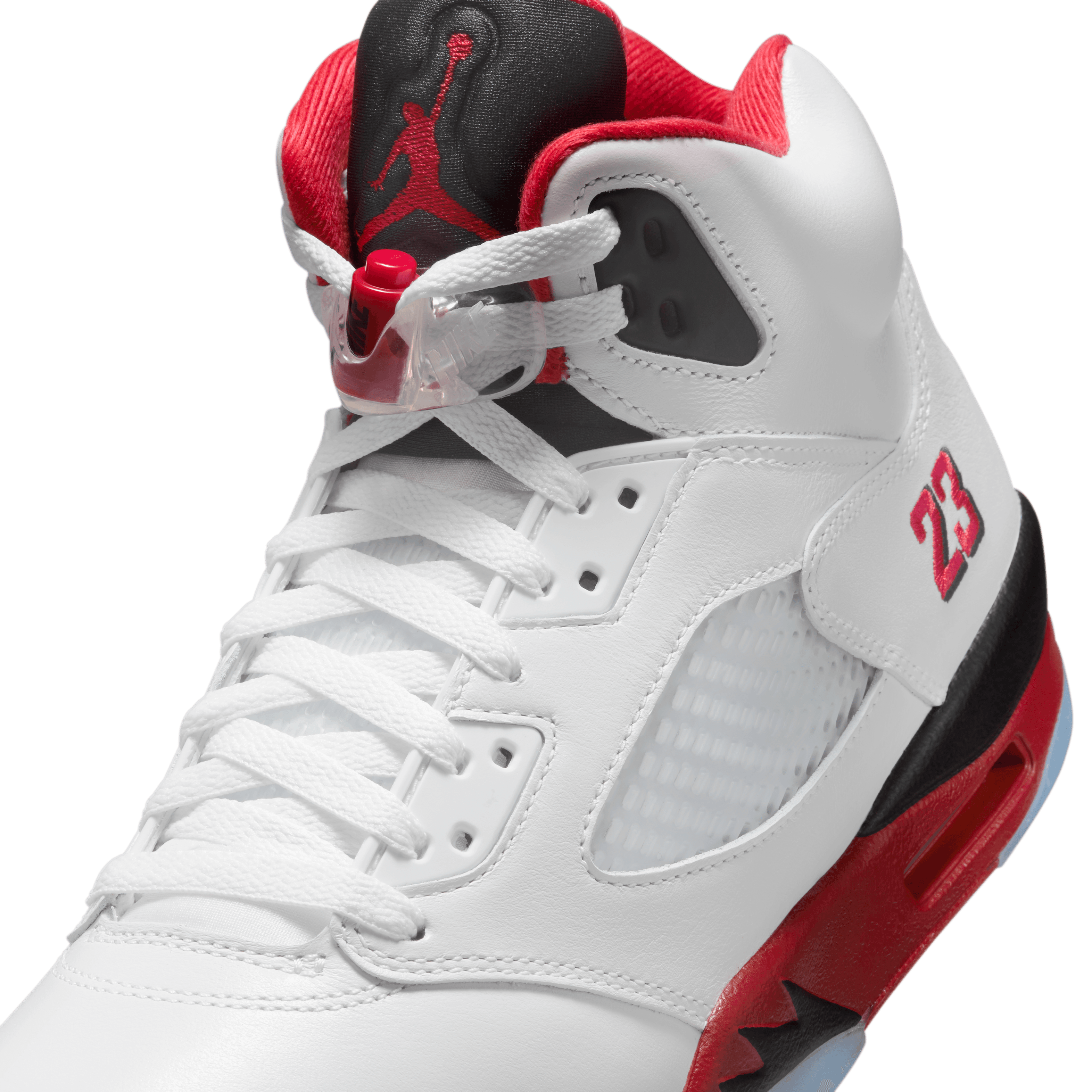 Men's Air Jordan 5 Retro OG "Fire Red Black Tongue"