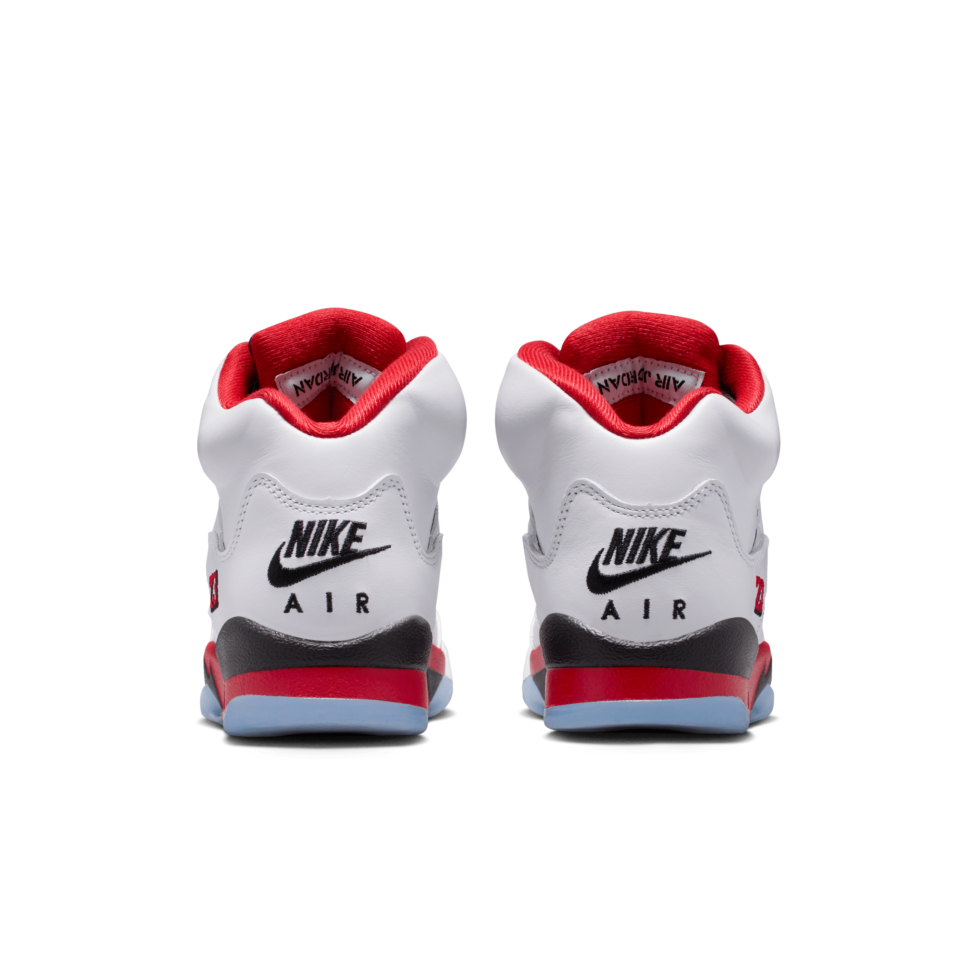 Kid's Air Jordan 5 Retro OG "Fire Red Black Tongue" Grade School