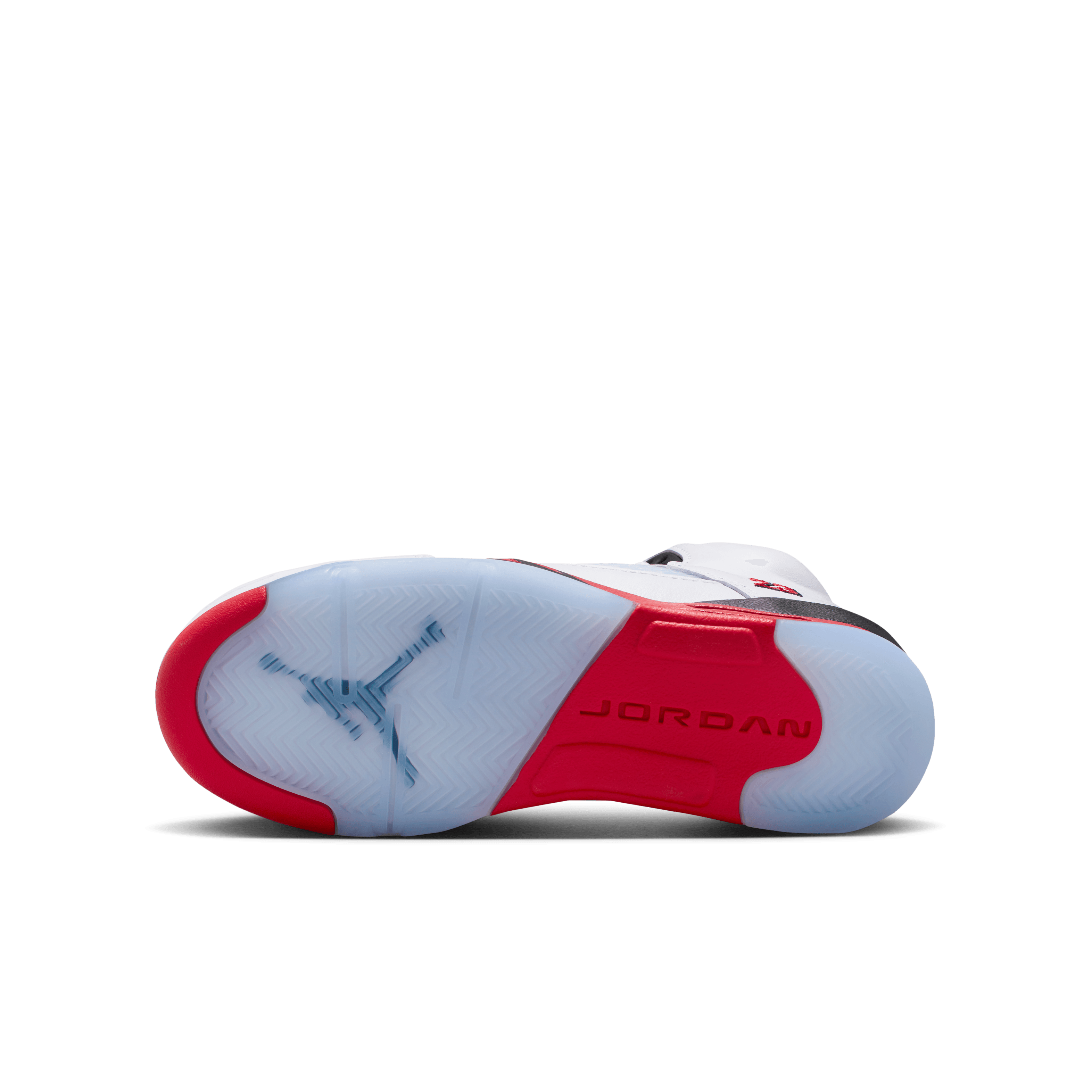 Kid's Air Jordan 5 Retro OG "Fire Red Black Tongue" Grade School