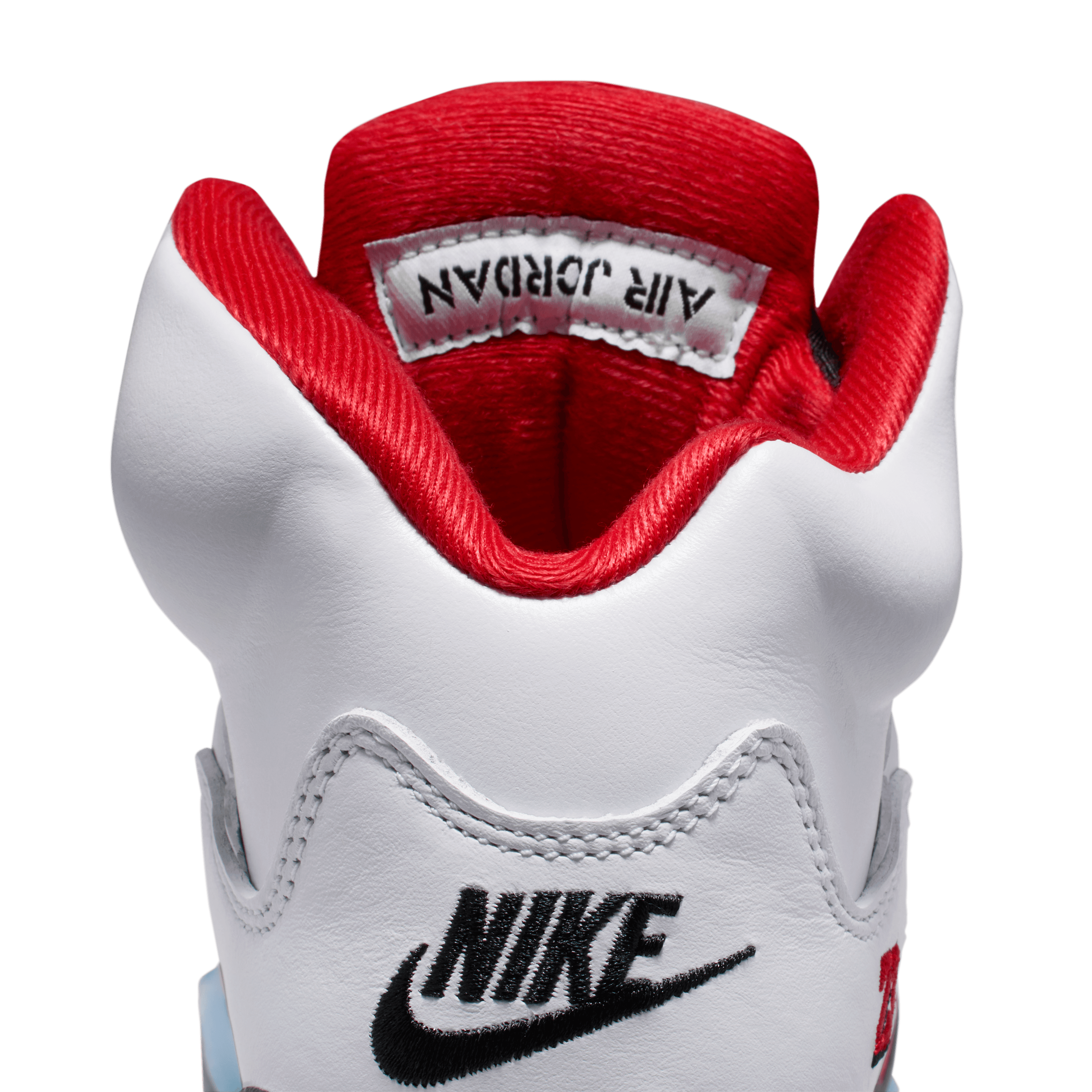 Kid's Air Jordan 5 Retro OG "Fire Red Black Tongue" Grade School