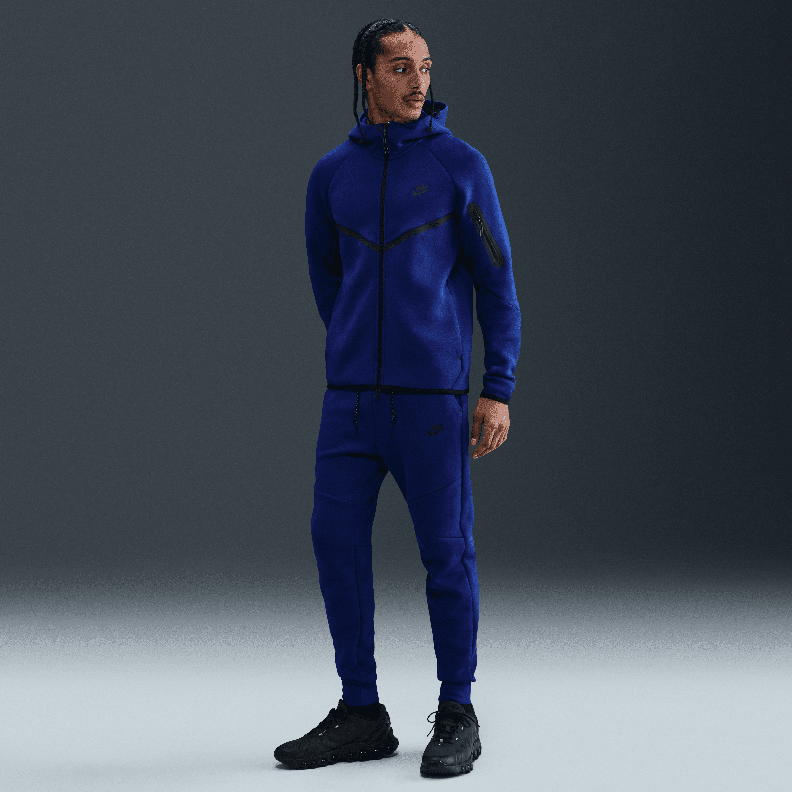 Men's Sportswear Tech Fleece Windrunner Tracksuit Nike - Tops and Bottoms USA