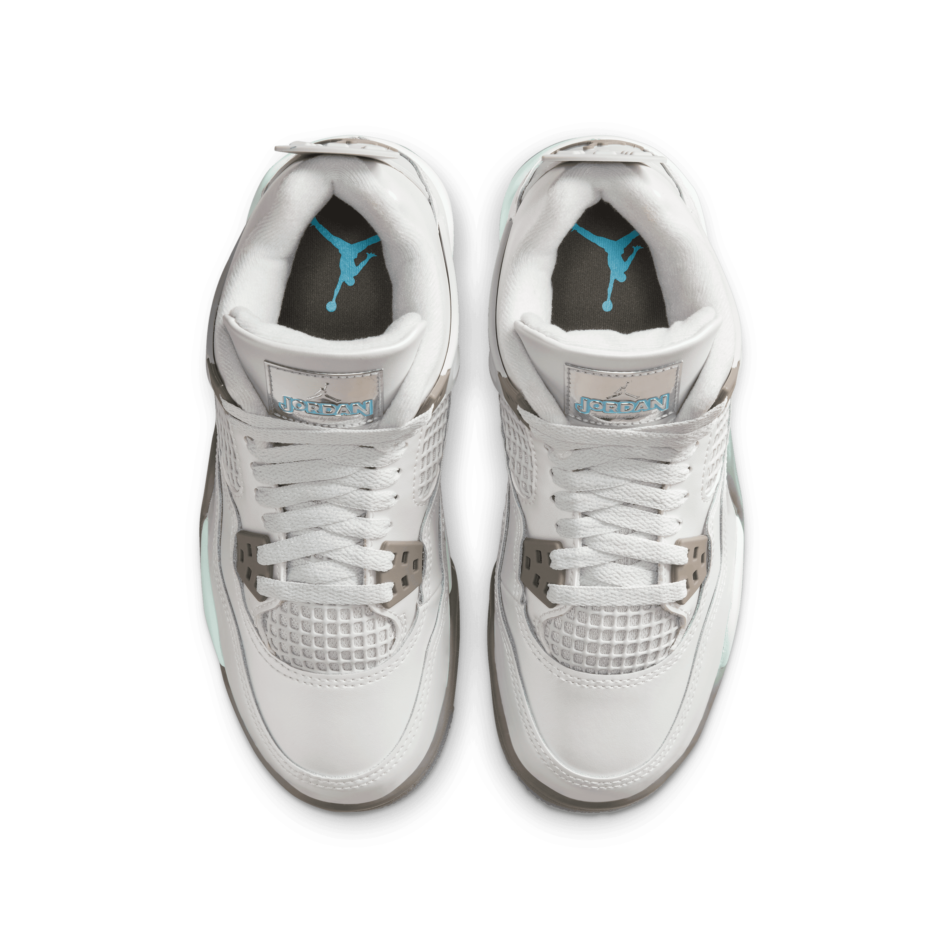 Kid's Air Jordan 4 Retro "Blue Chill" Grade School