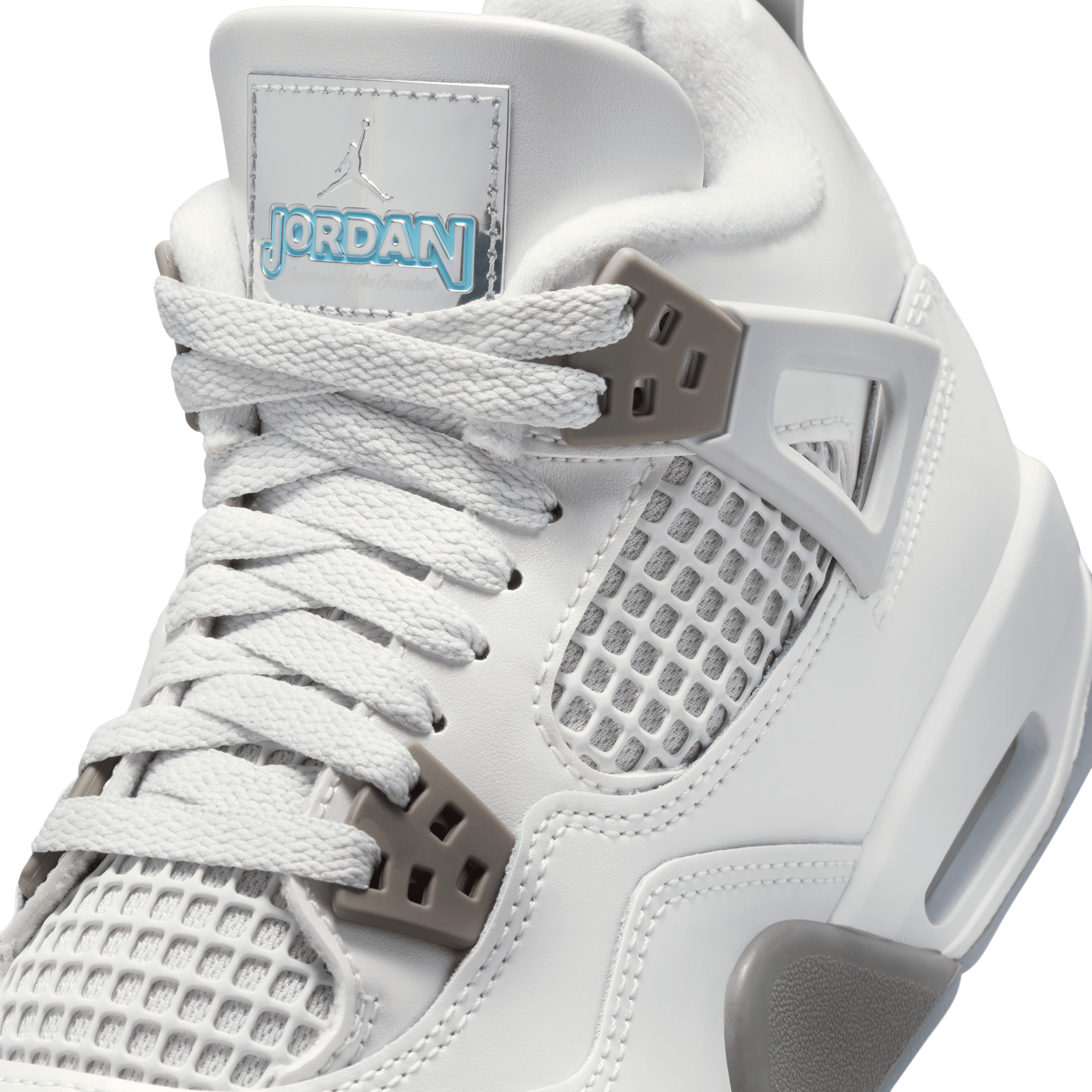 Kid's Air Jordan 4 Retro "Blue Chill" Grade School