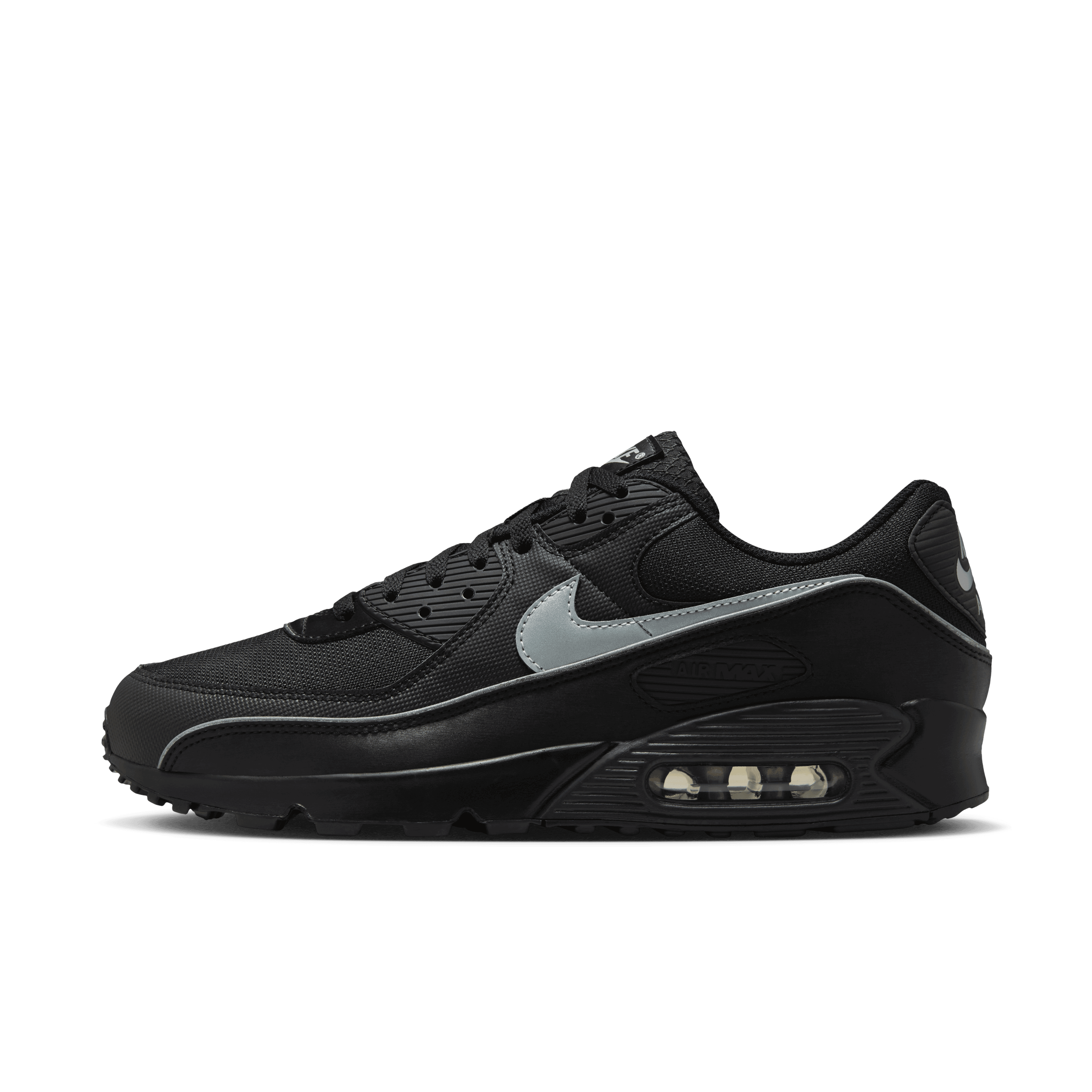 Men's Air Max 90 Premium "Black Reflective"