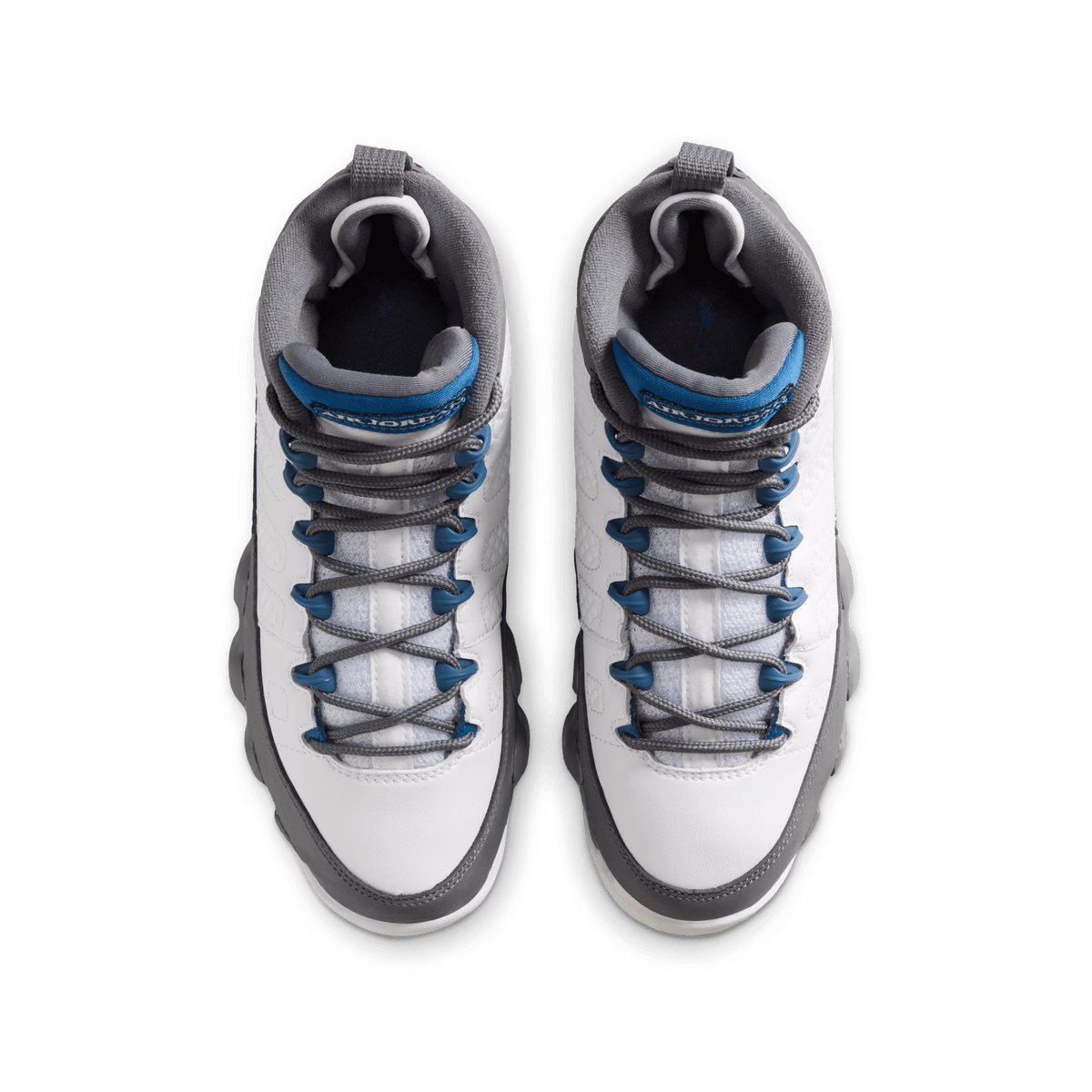 Kid's Air Jordan 9 Retro "Flint Grey" Grade School Jordan - Tops and Bottoms USA