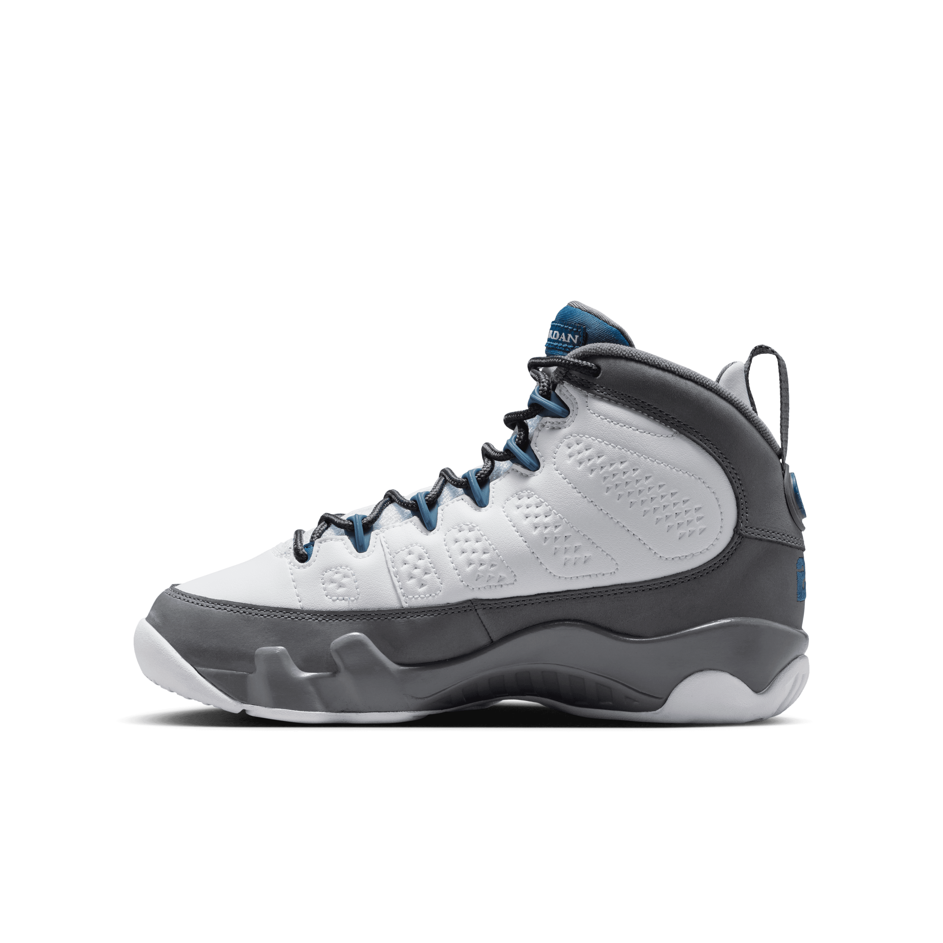 Kid's Air Jordan 9 Retro "Flint Grey" Grade School