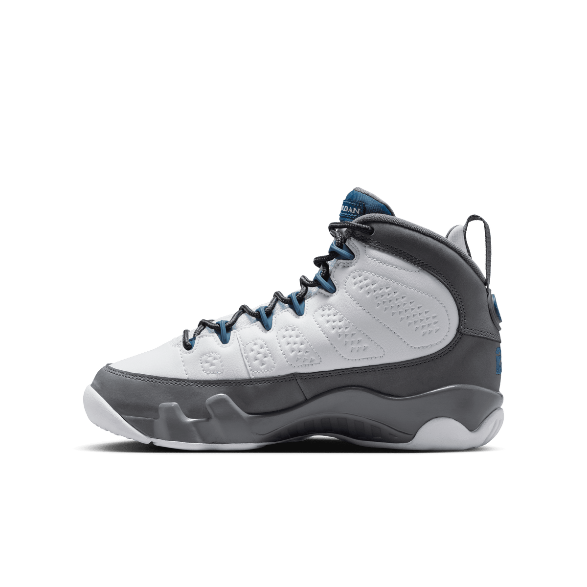 Kid's Air Jordan 9 Retro "Flint Grey" Grade School Jordan - Tops and Bottoms USA