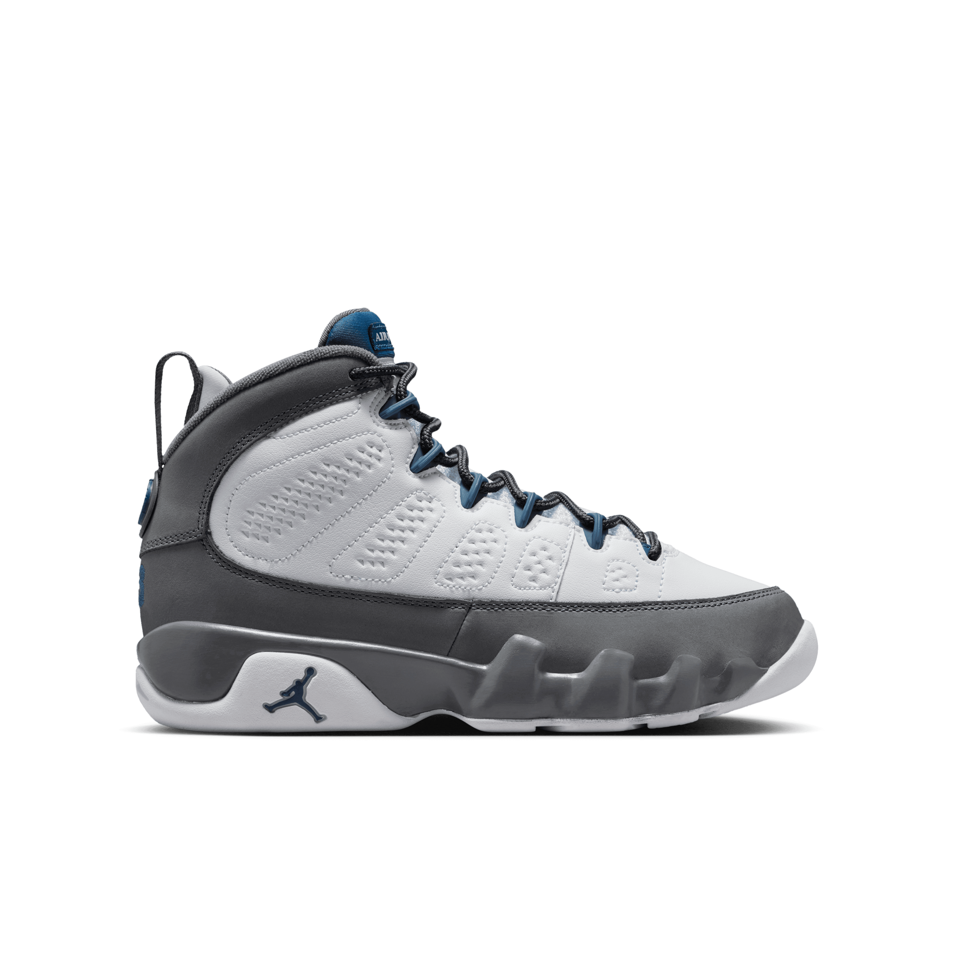 Kid's Air Jordan 9 Retro "Flint Grey" Grade School