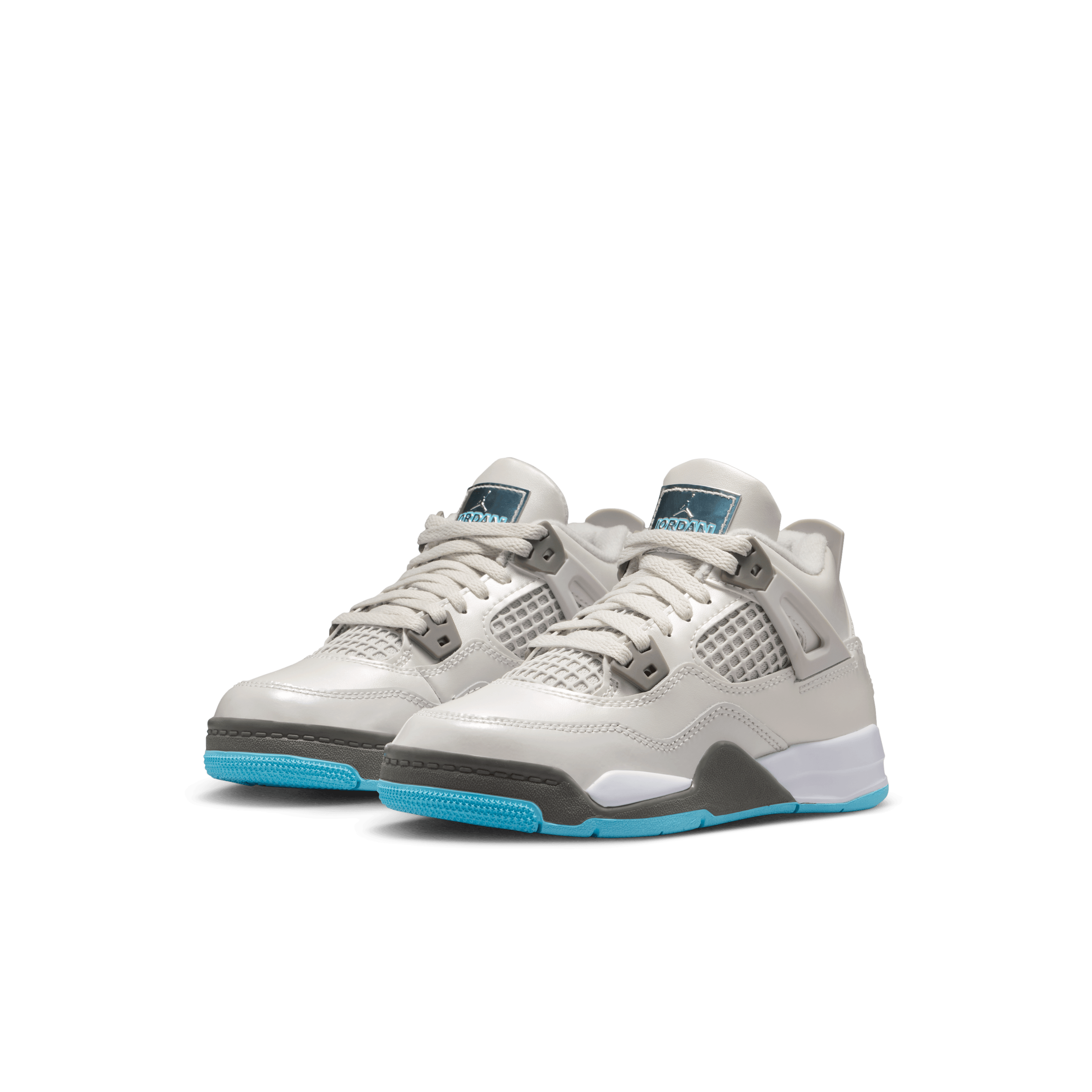 Kid's Air Jordan 4 Retro "Blue Chill" Pre School