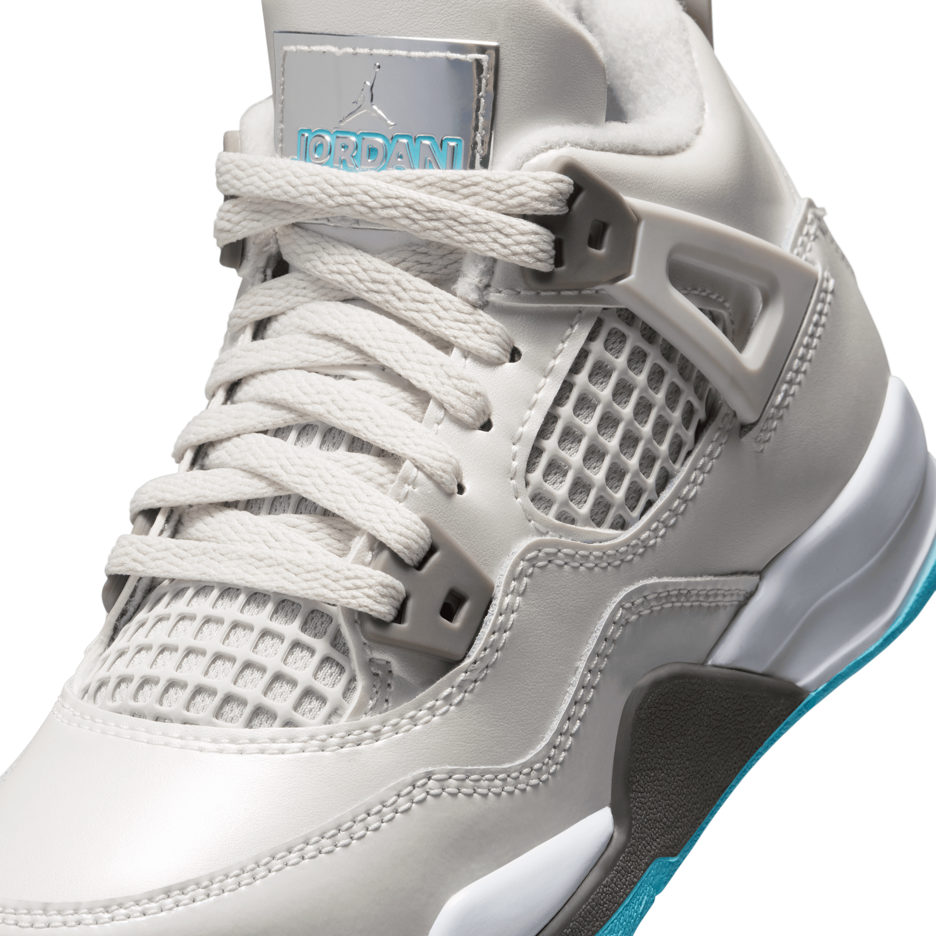 Kid's Air Jordan 4 Retro "Blue Chill" Pre School