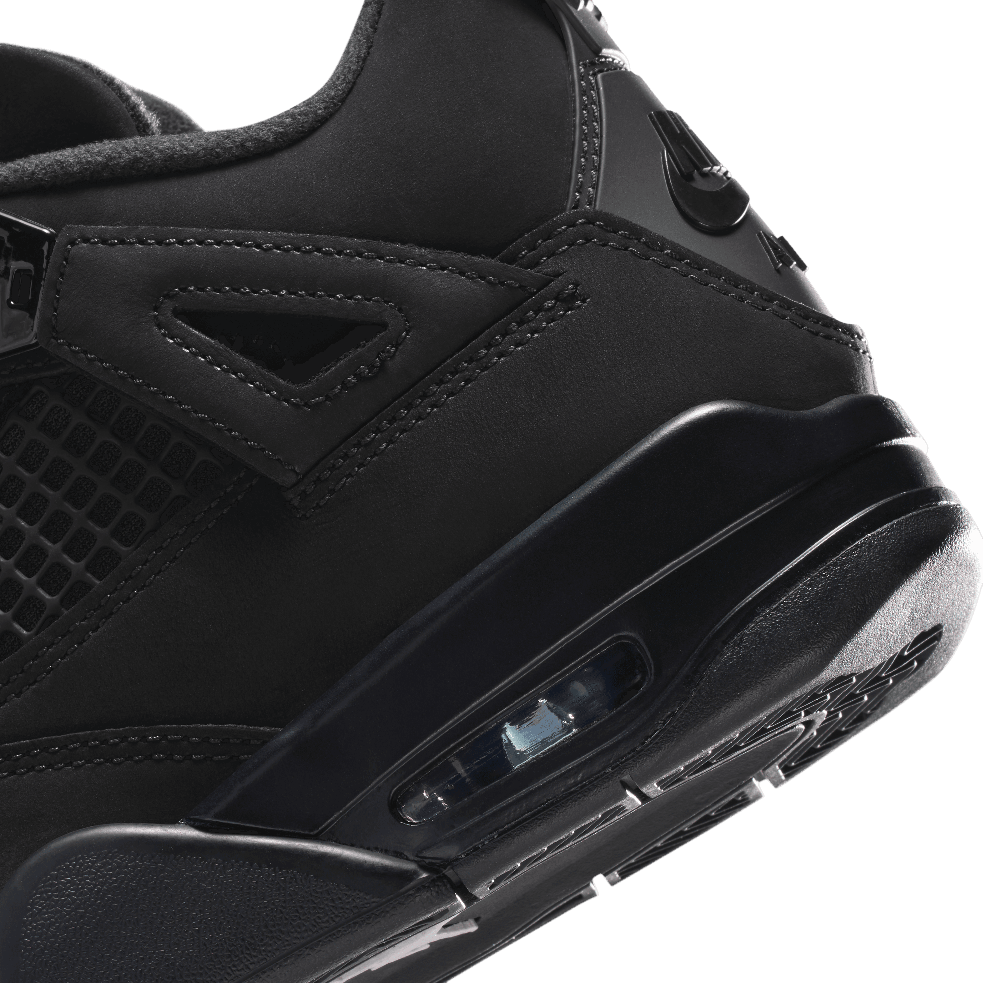 Kid's Air Jordan 4 Retro "Black Cat" Grade School
