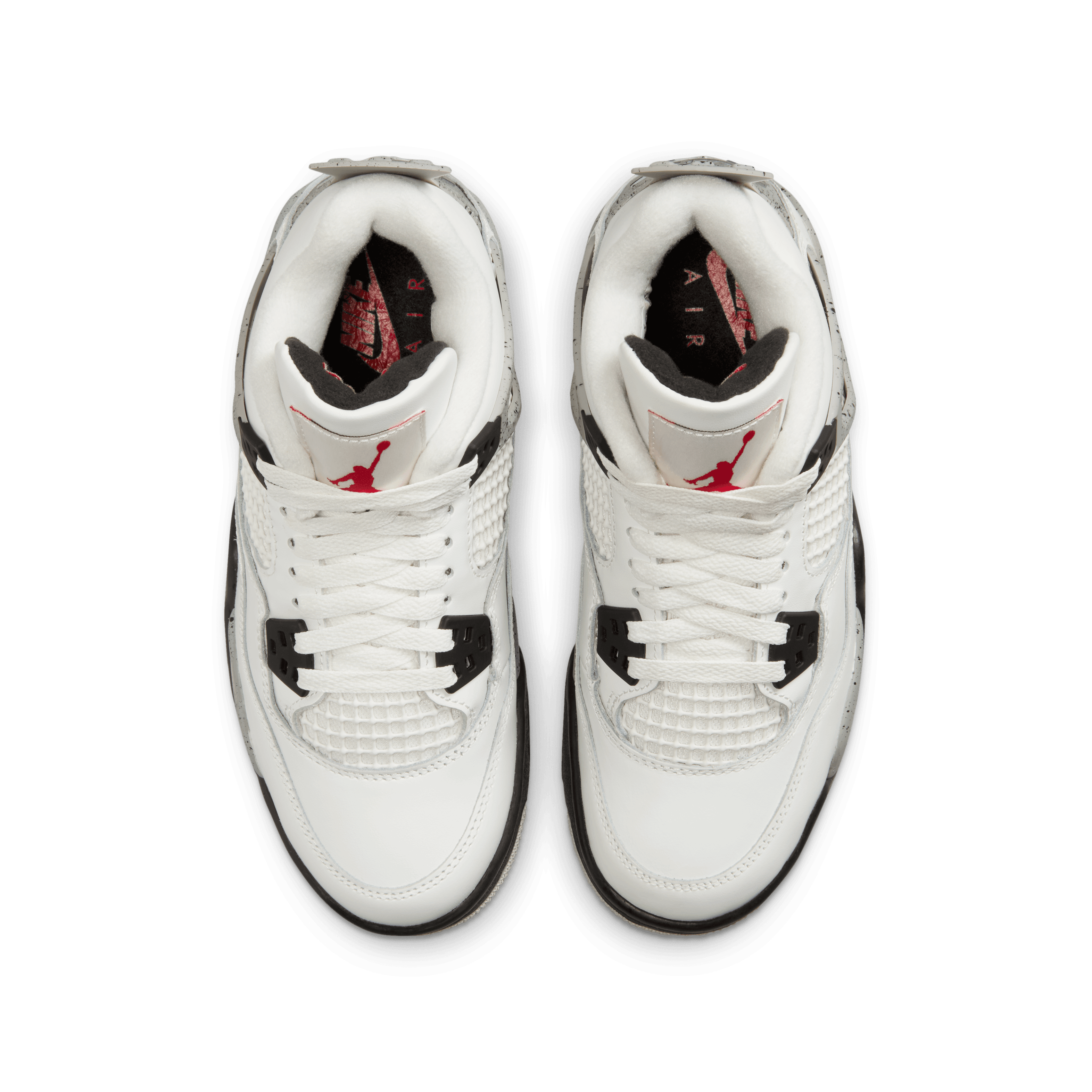 Kid's Air Jordan 4 Retro OG "White Cement" Grade School Jordan - Tops and Bottoms USA