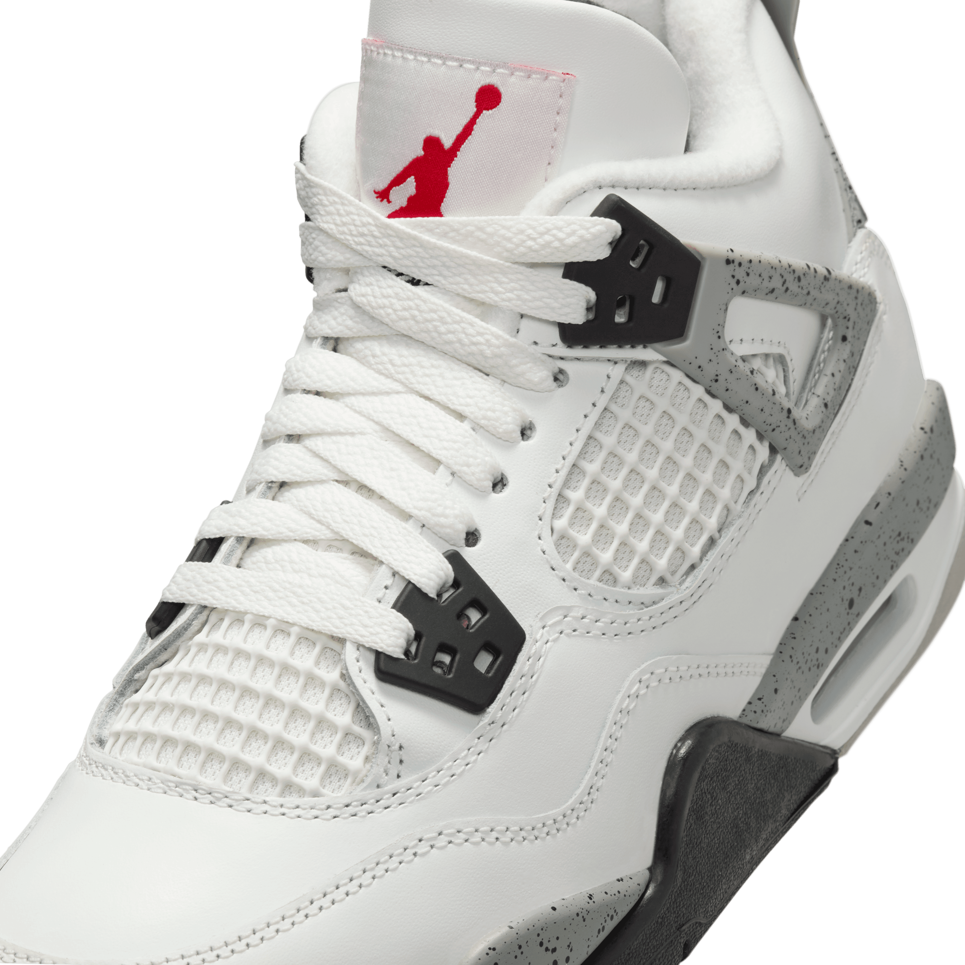 Kid's Air Jordan 4 Retro OG "White Cement" Grade School Jordan - Tops and Bottoms USA